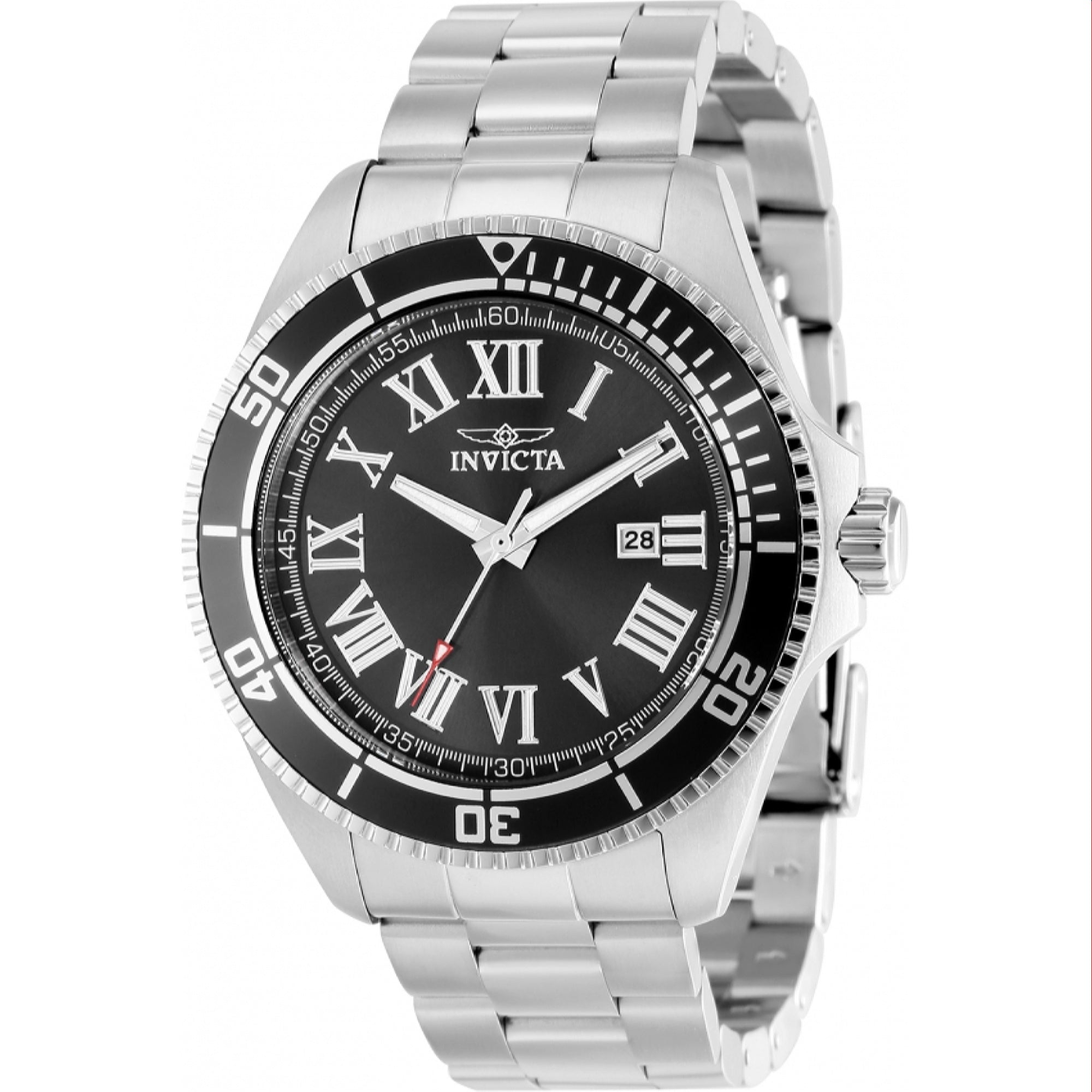 Invicta Quartz Pro Diver Black Dial Men's Watch 14998