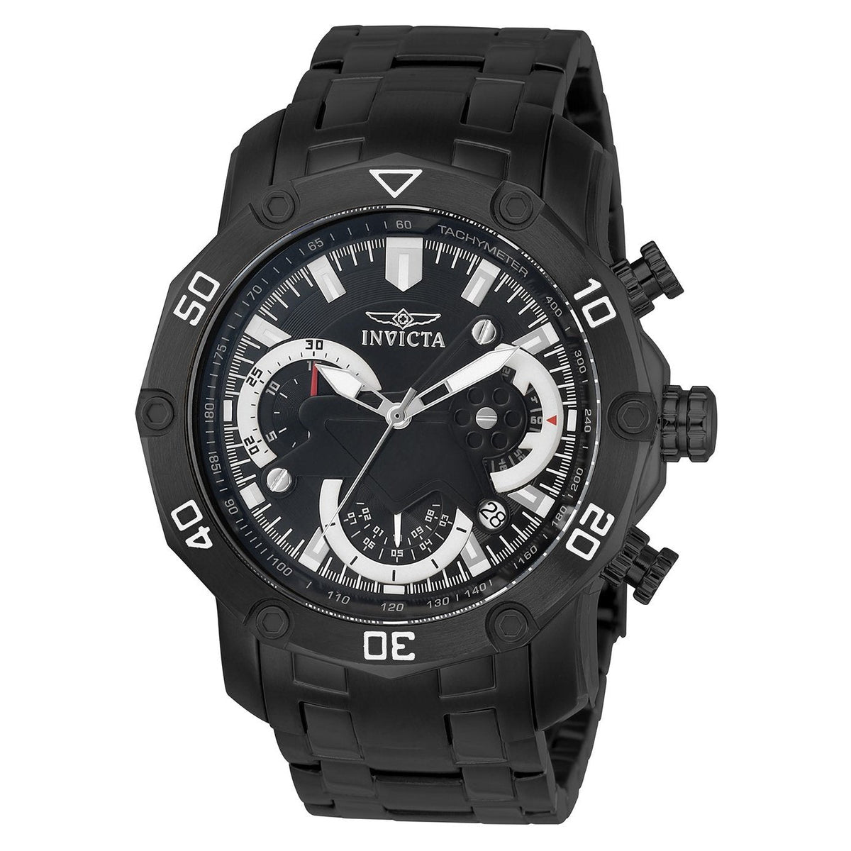 Invicta Quartz Pro Diver Black Dial Men's Watch 22763