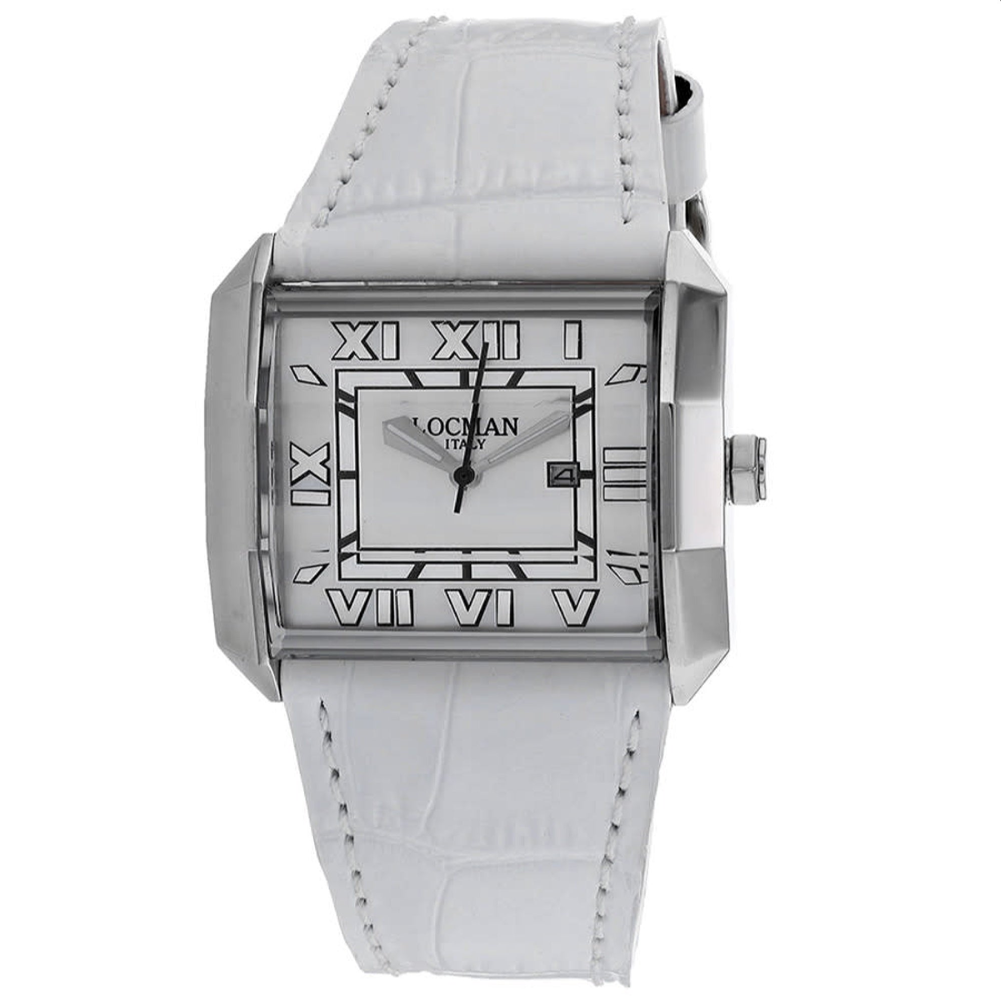 Locman Quartz Classic White Dial Women's Watch 232MOPWH-WHSA