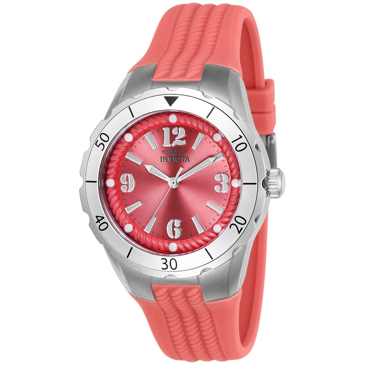 Invicta Quartz Angel Pink Dial Women's Watch 24122