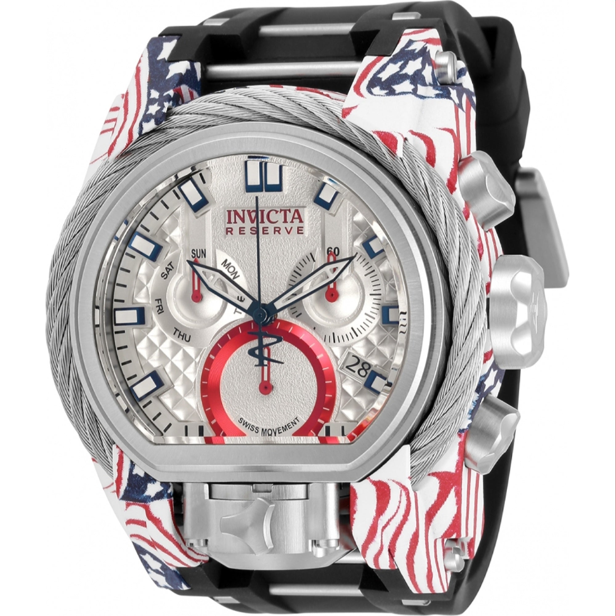 Invicta Quartz Reserve Silver Dial Men's Watch 32806