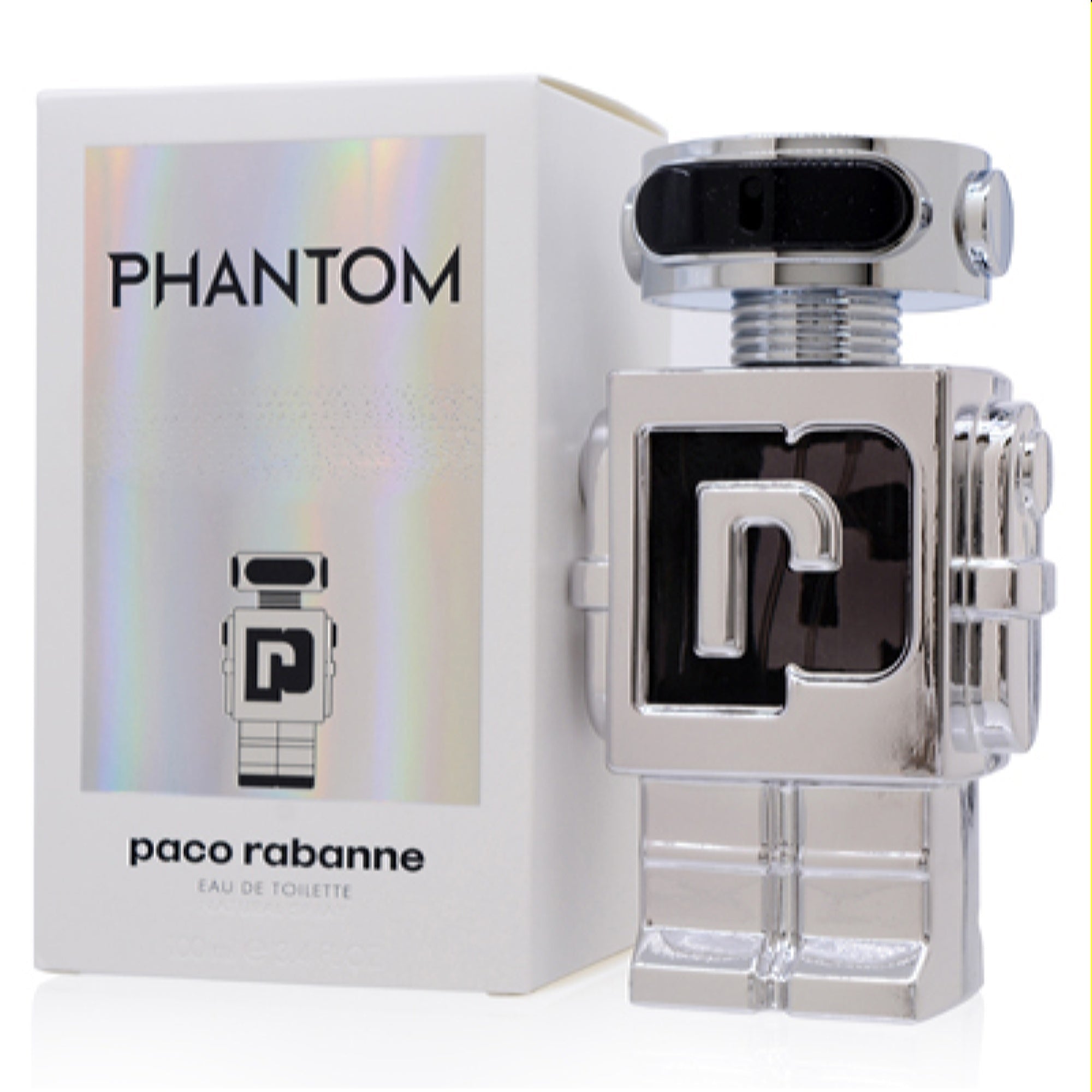 Paco Rabanne Men's Phantom Paco Rabanne Edt Spray 3.4 Oz (100 Ml) 3349668582297