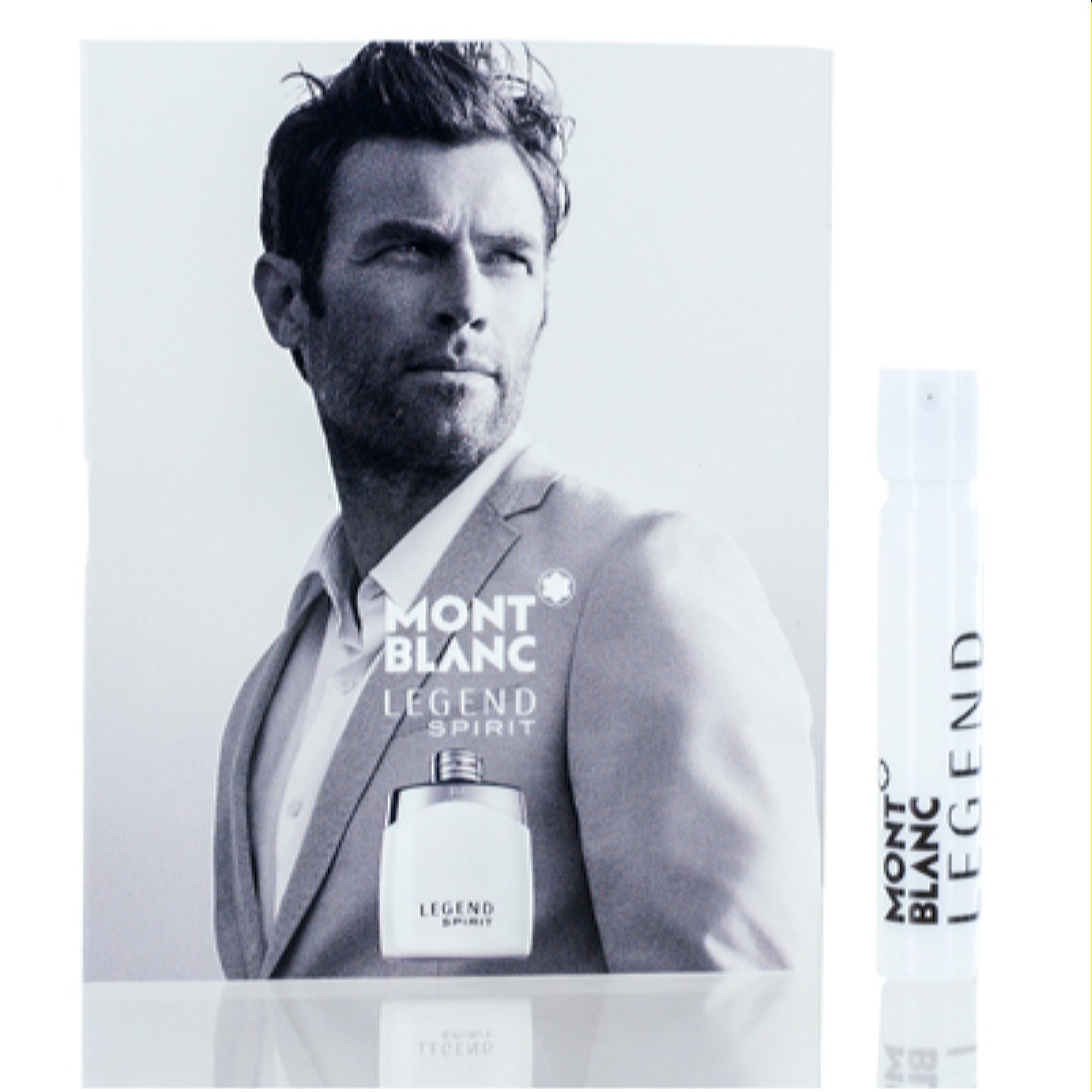 Mont Blanc Men's Montblanc Legend Spirit Mont Blanc Edt Spray Vial 0.04 Oz (1.2 Ml) 3386460074926