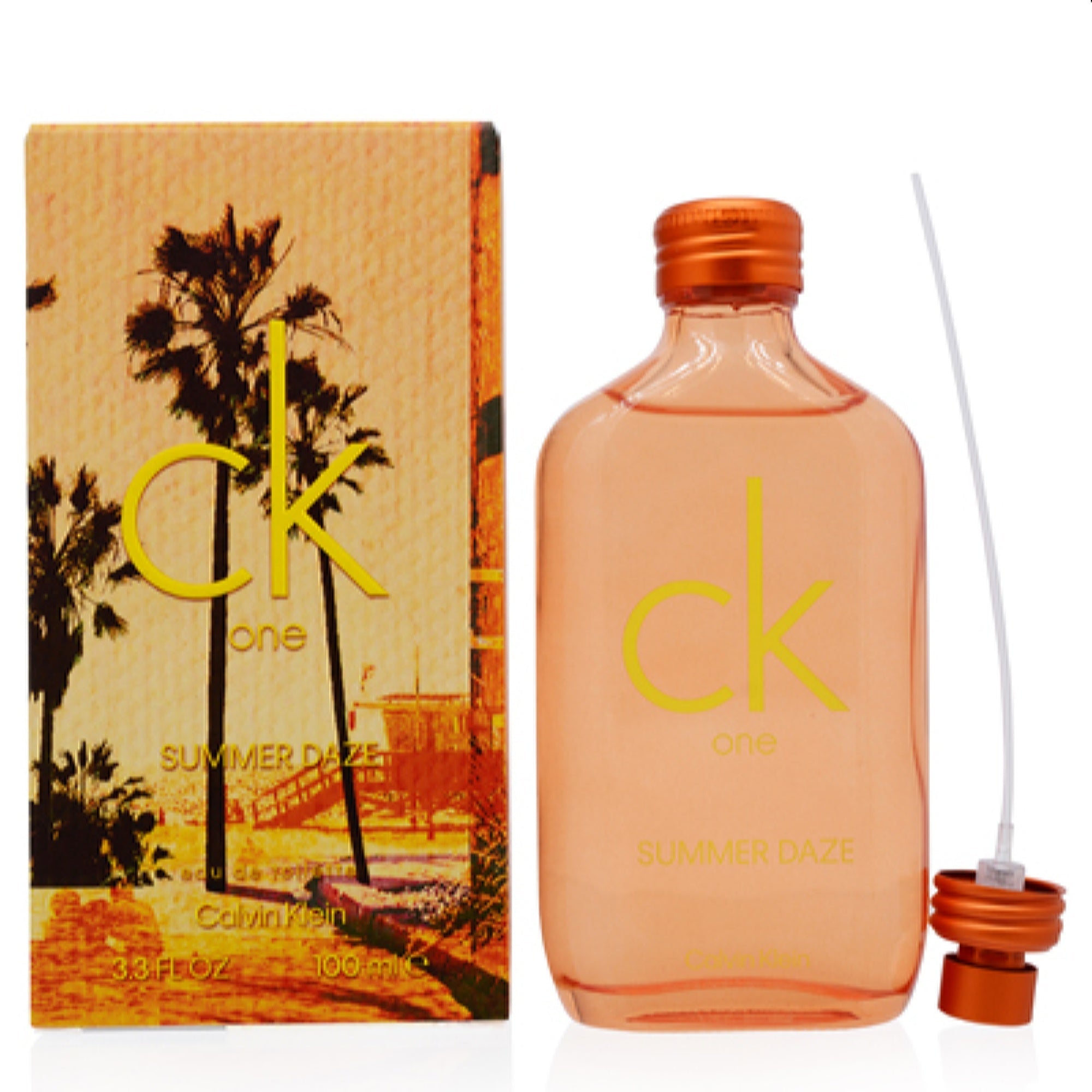 Calvin Klein Ck One Summer Daze Calvin Klein Edt Pour Spray 3.4 Oz (100 Ml) 3616303030315