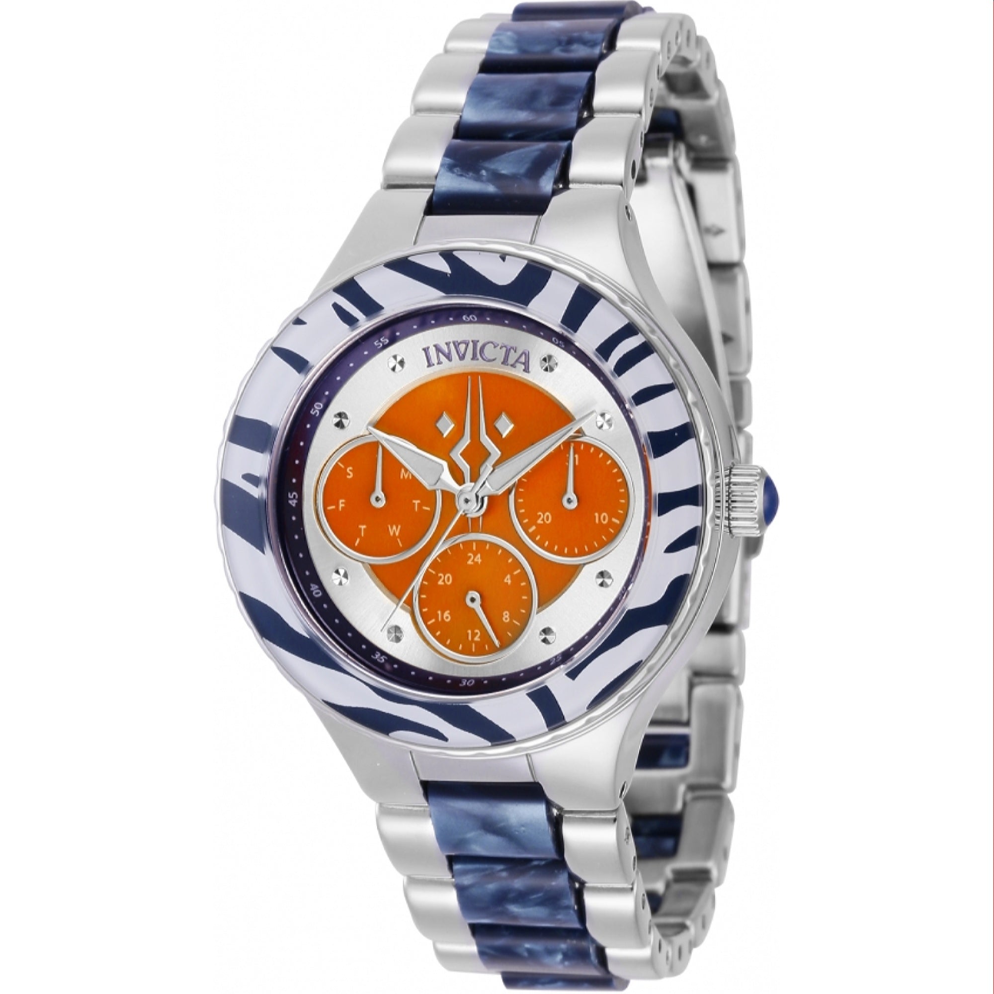 Invicta Quartz Star Wars Ahsoka Orange Dial Women's Watch 37345