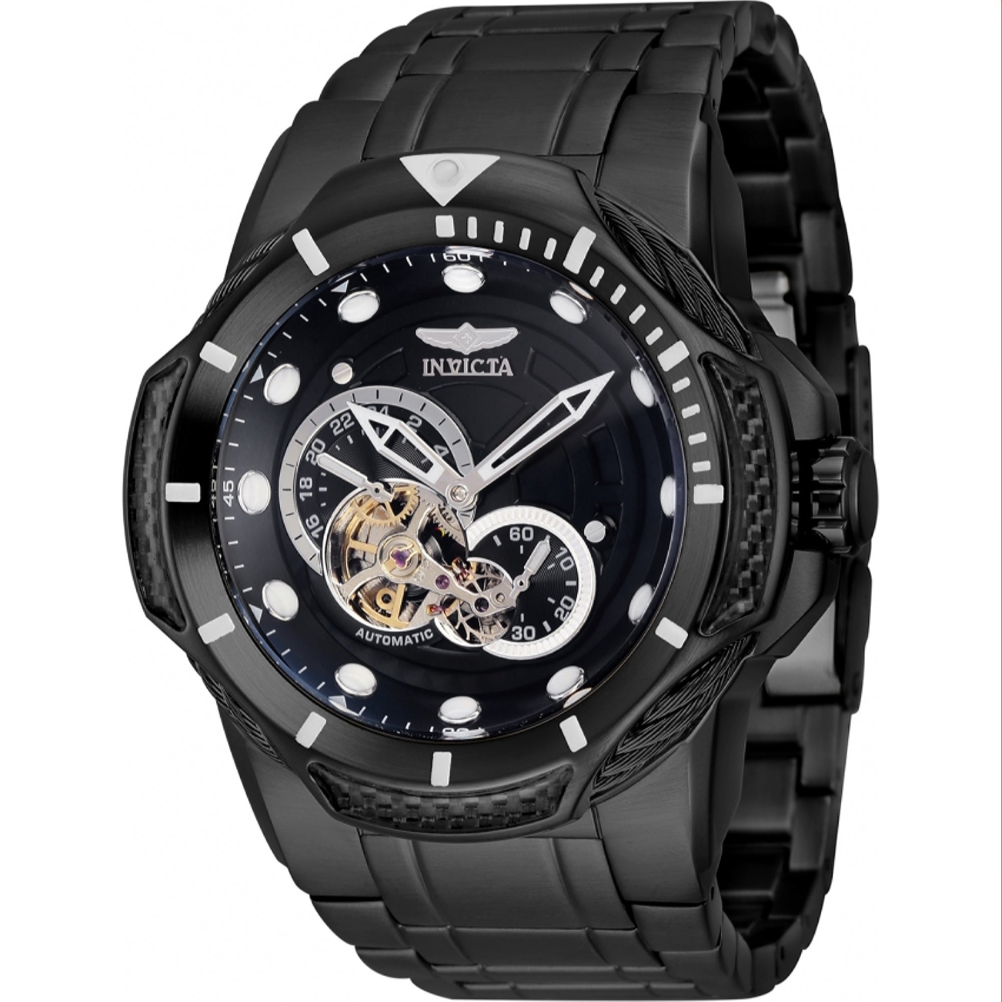 Invicta Automatic Bolt Automatic Black Dial Men's Watch 39929