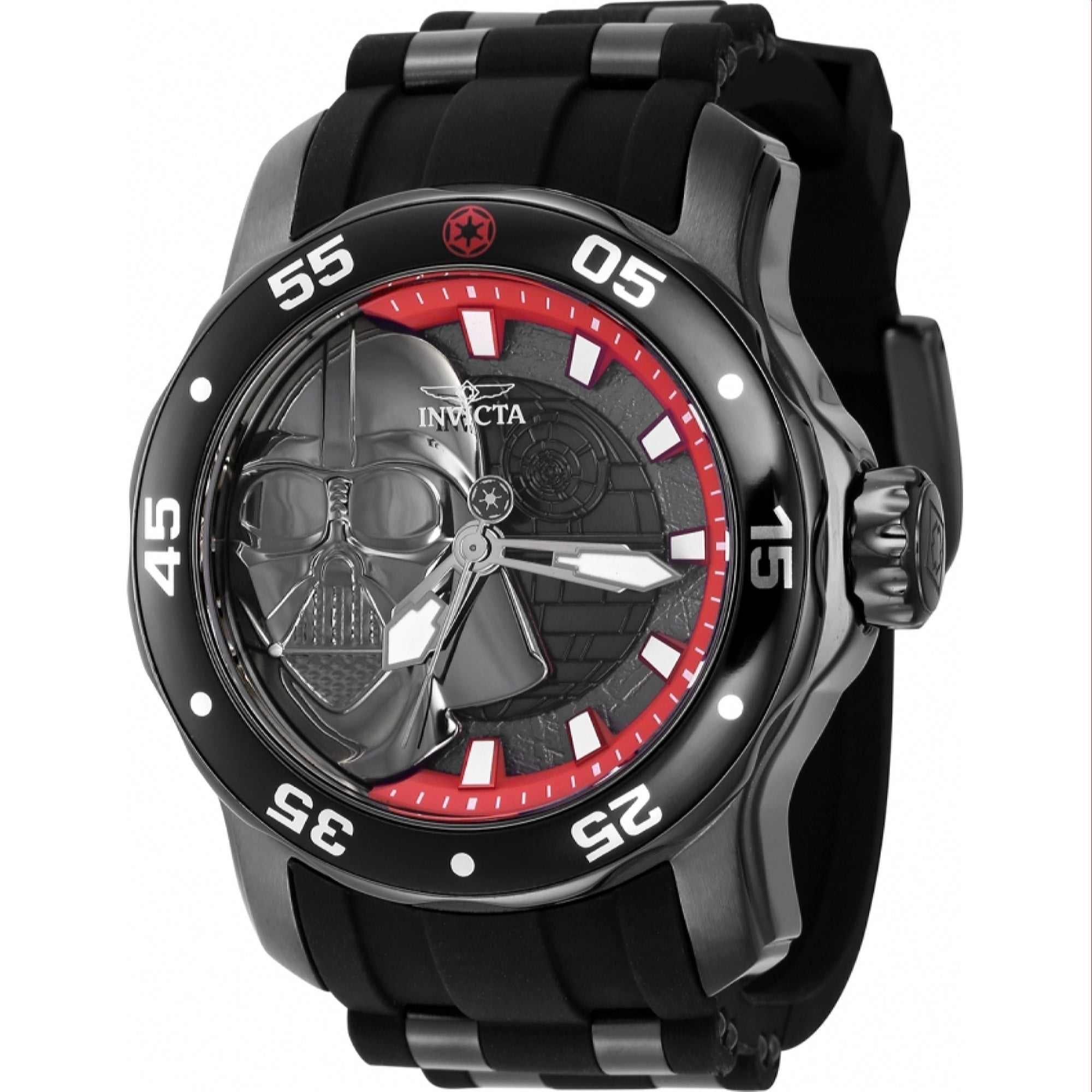Invicta Quartz Star Wars Darth Vader Black Dial Men's Watch 40358