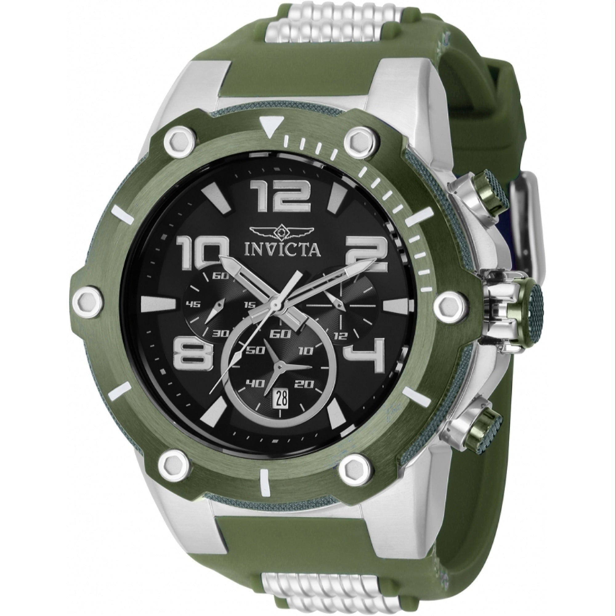 Invicta Quartz Speedway Black Dial Men's Watch 40898