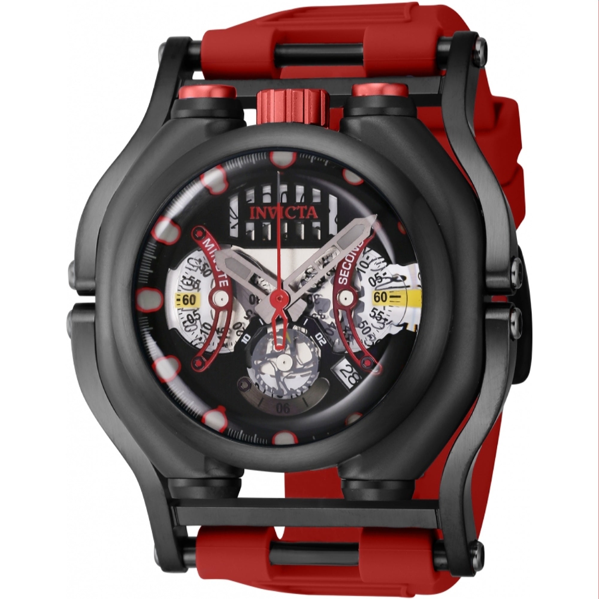 Invicta Quartz Sea Hunter Black Dial Men's Watch 41714