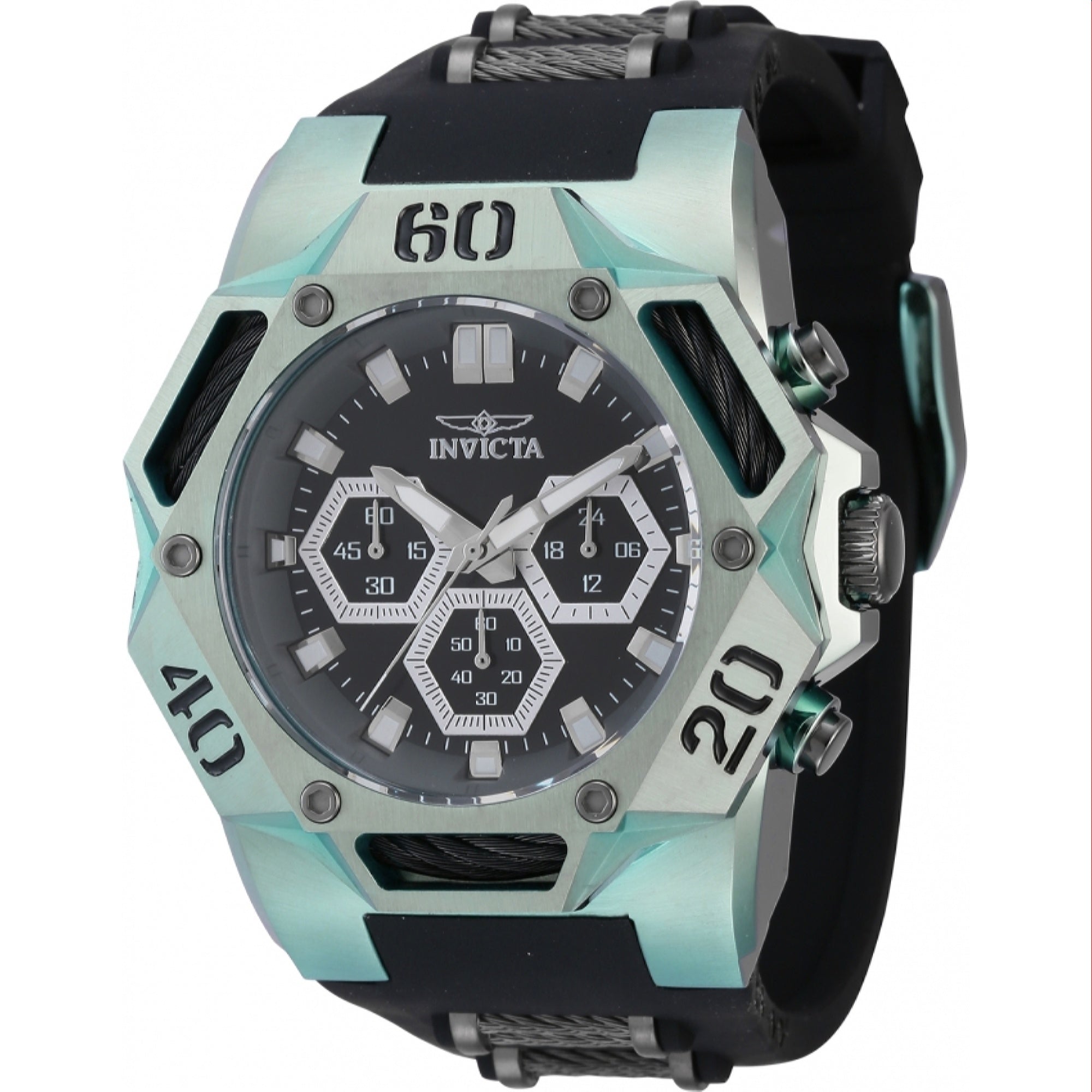Invicta Quartz Coalition Forces Black Dial Men's Watch 44078