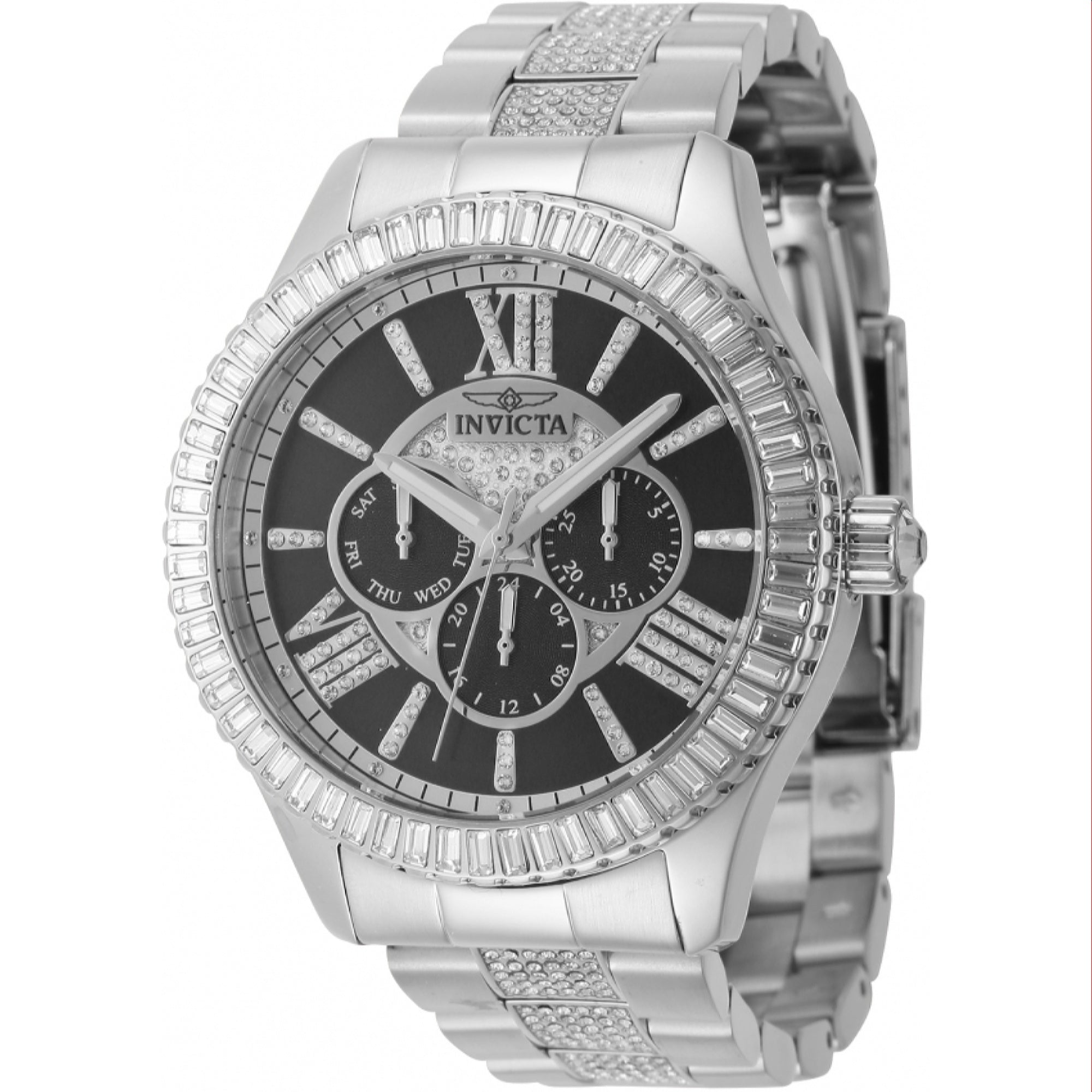 Invicta Quartz Specialty Black Dial Men's Watch 44249