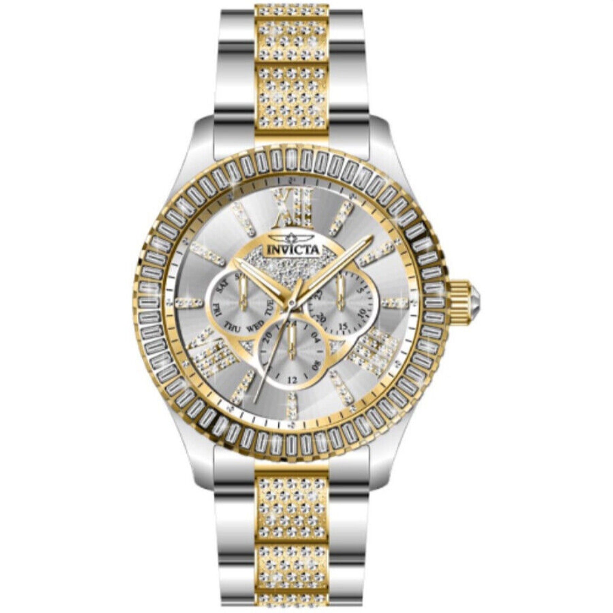 Invicta Quartz Specialty Silver Dial Men's Watch 44251