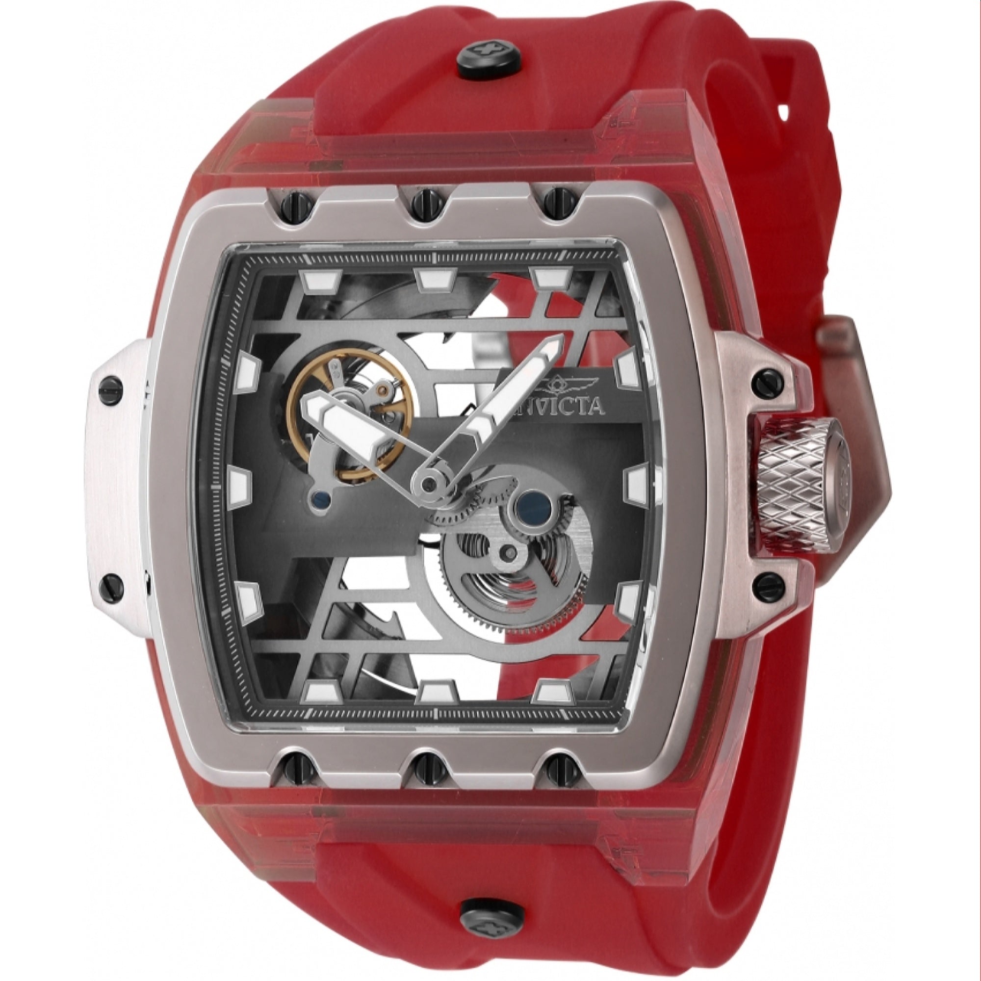 Invicta Automatic Anatomic Automatic Gun Metal Dial Men's Watch 44267