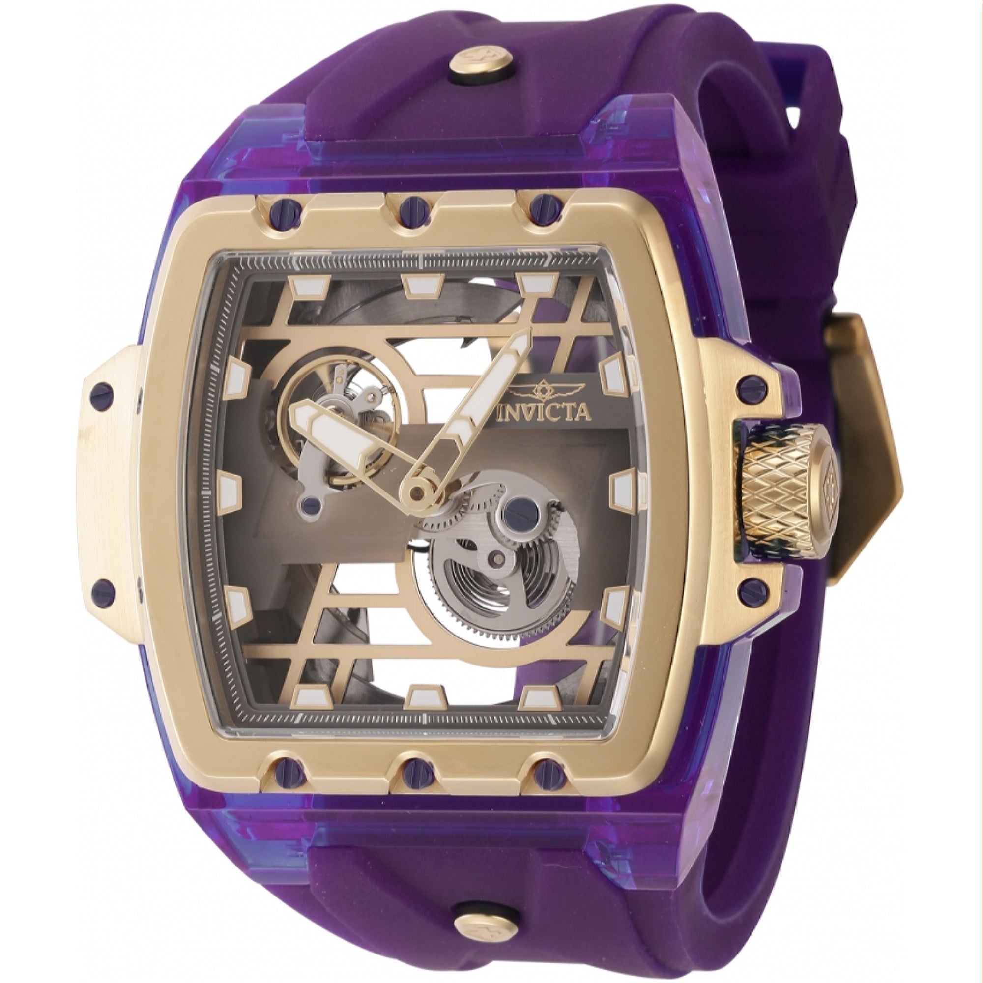 Invicta Automatic Anatomic Automatic Gun Metal Dial Men's Watch 44270