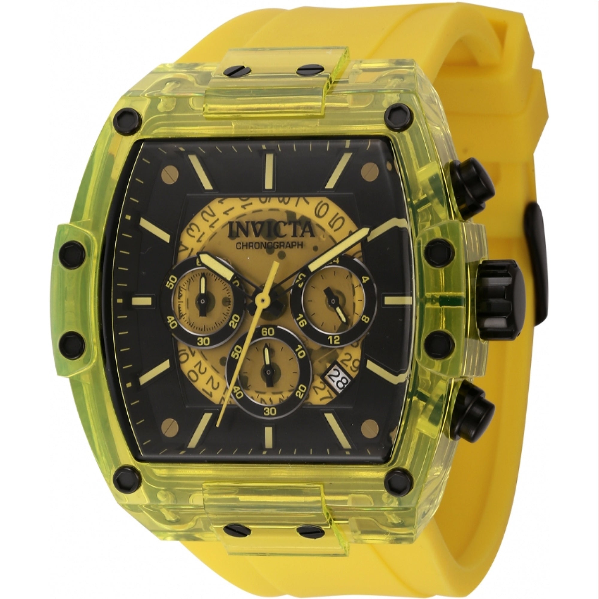 Invicta Quartz S1 Rally Diablo Black Dial Men's Watch 44353