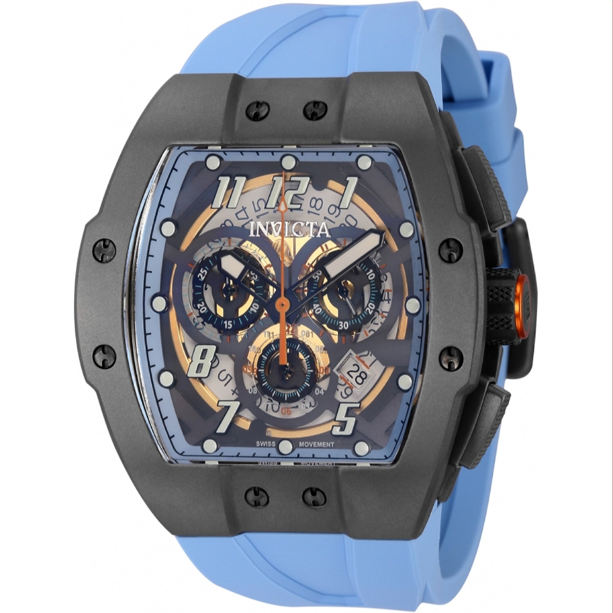 Invicta Quartz JM Correa Blue Dial Men's Watch 44412