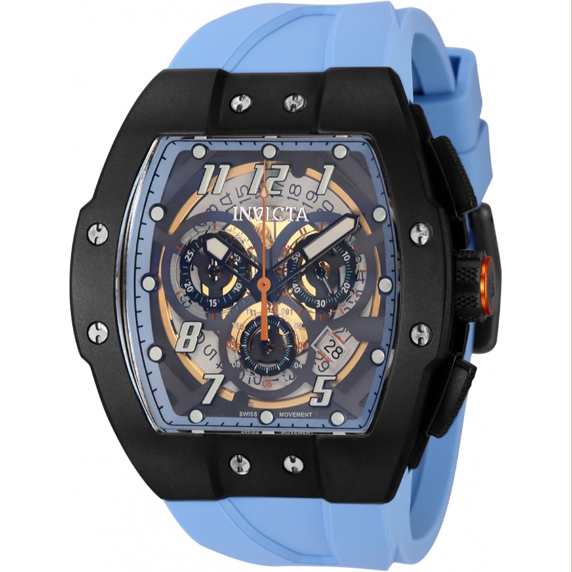 Invicta Quartz JM Correa Blue Dial Men's Watch 44414