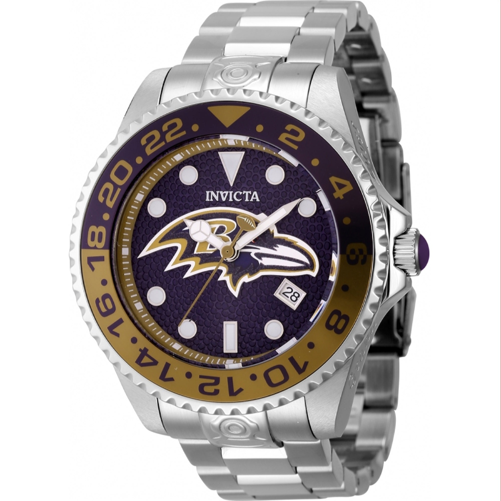 Invicta Automatic NFL Ravens Automatic Purple Dial Men's Watch 45039