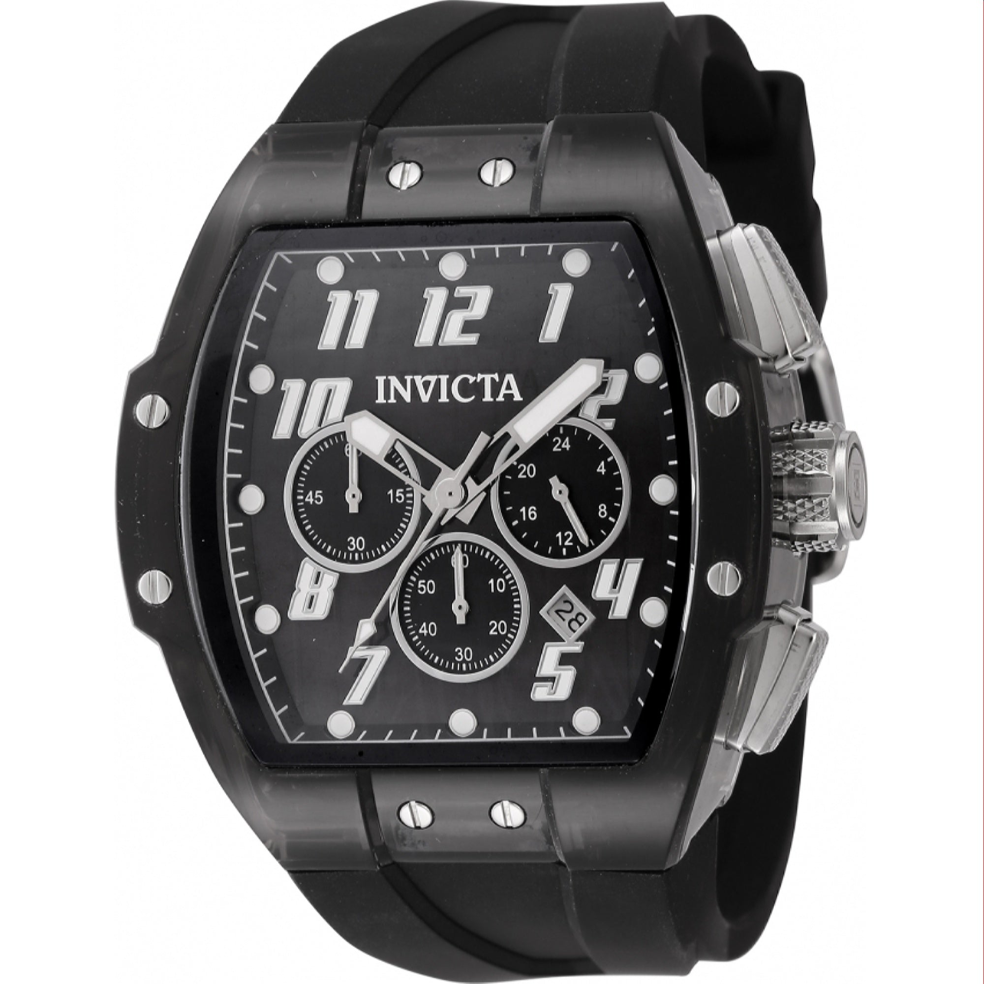 Invicta Quartz S1 Rally Diablo Black Dial Men's Watch 45480