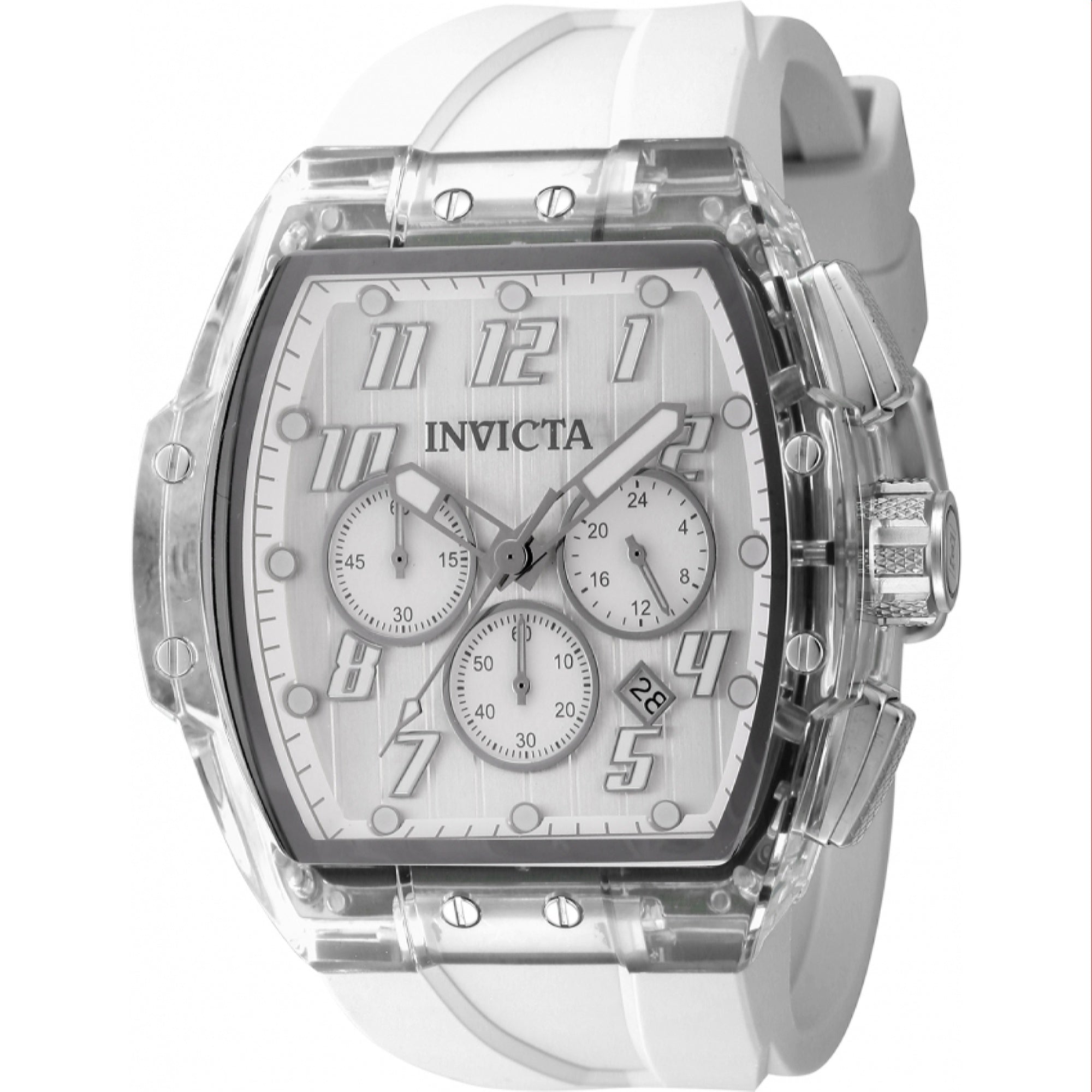 Invicta Quartz S1 Rally White Dial Men's Watch 45481