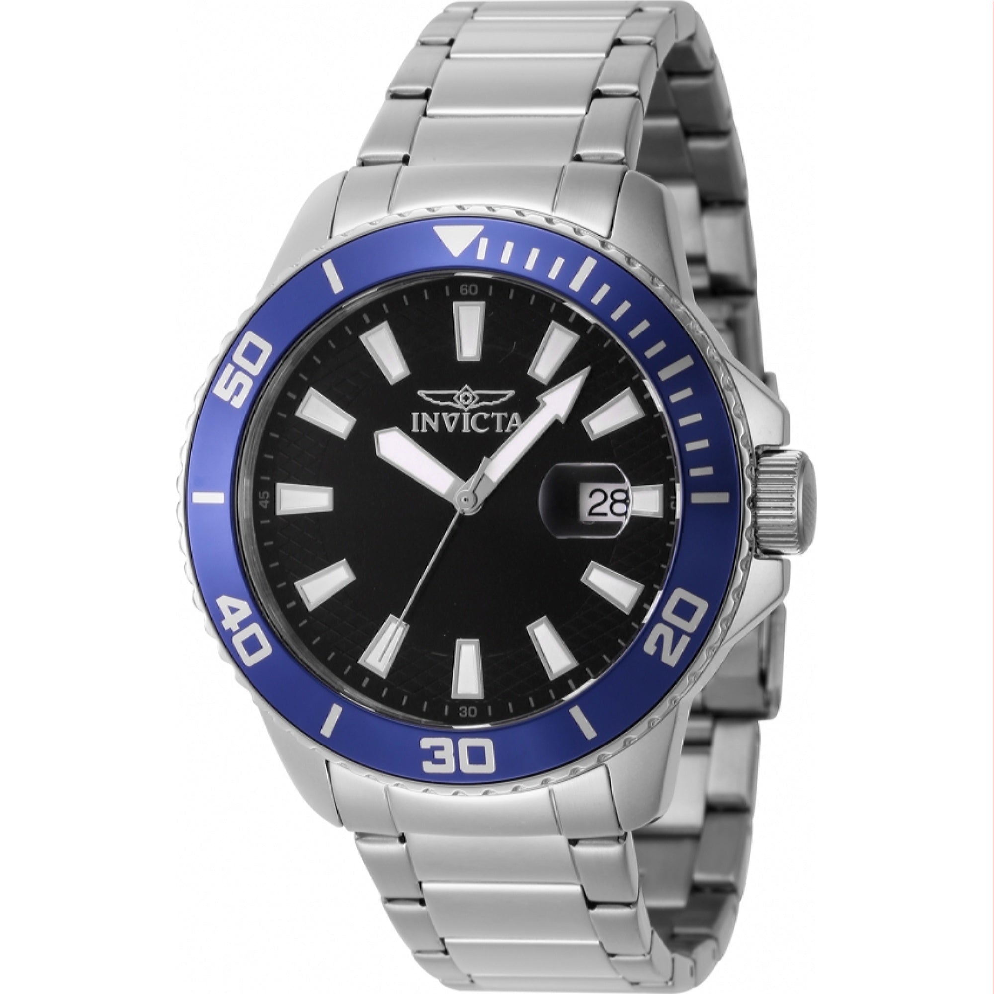 Invicta Quartz Pro Diver Black Dial Men's Watch 46064
