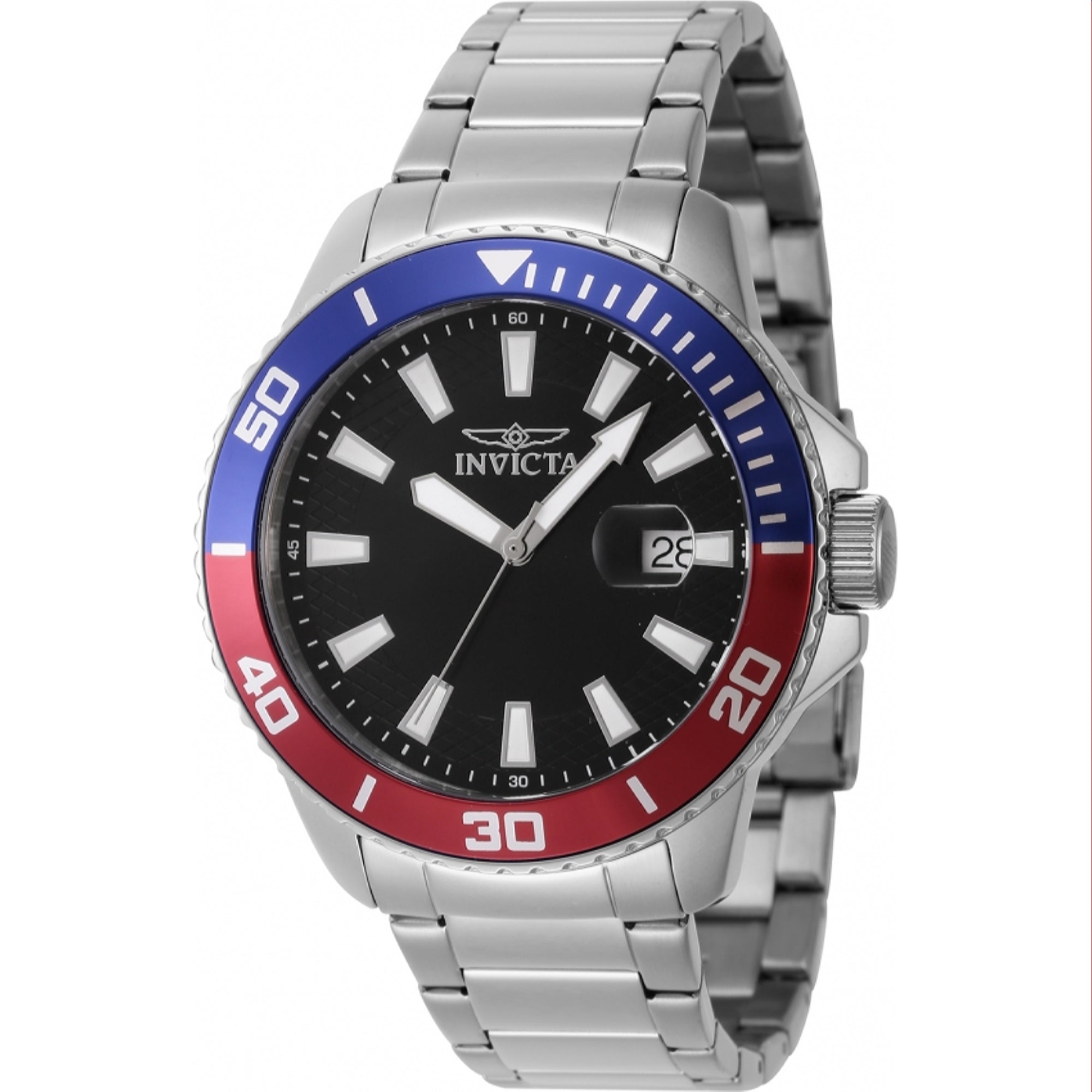Invicta Quartz Pro Diver Black Dial Men's Watch 46065