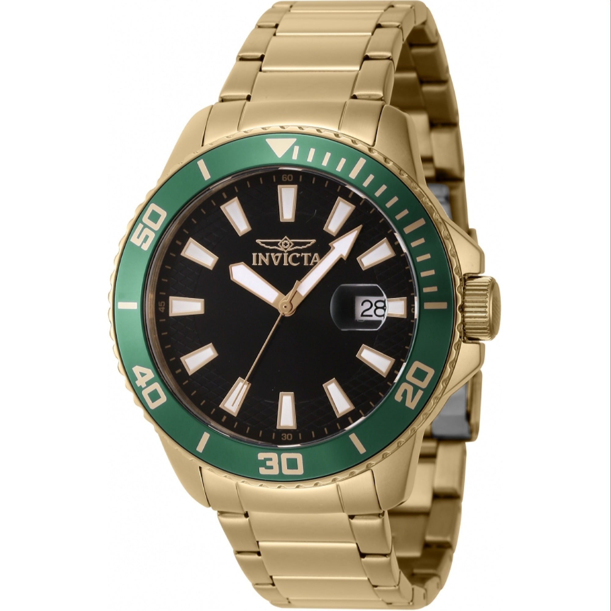 Invicta Quartz Pro Diver Black Dial Men's Watch 46067
