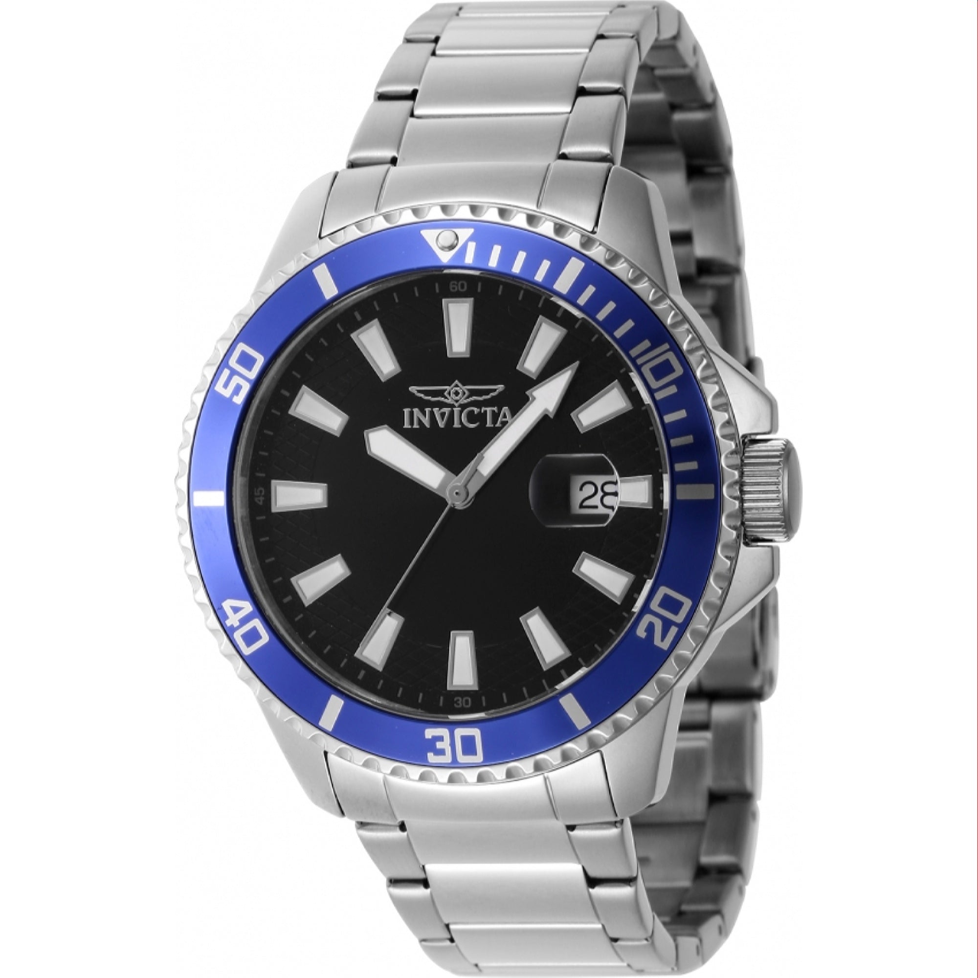 Invicta Quartz Pro Diver Black Dial Men's Watch 46076