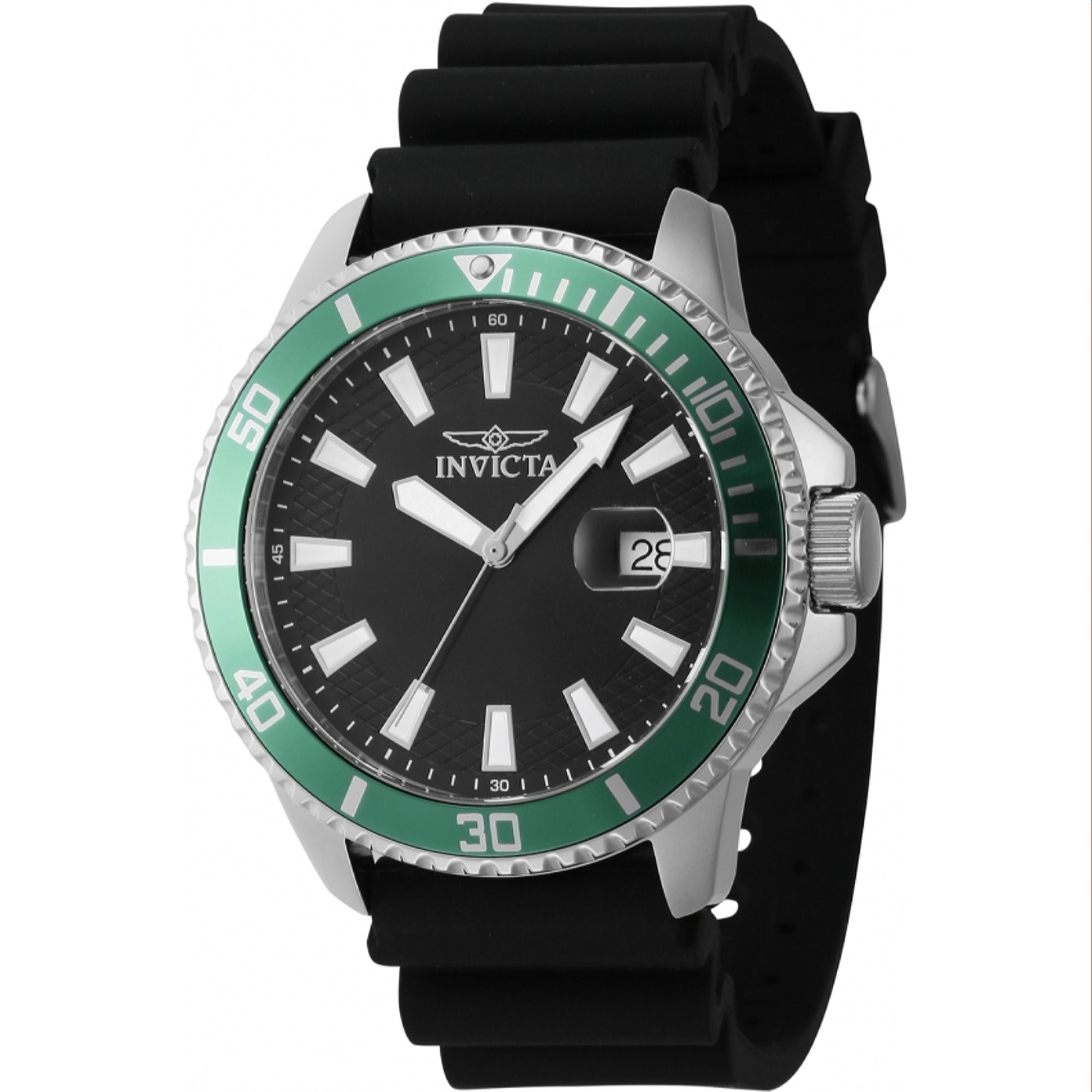Invicta Quartz Pro Diver Black Dial Men's Watch 46129