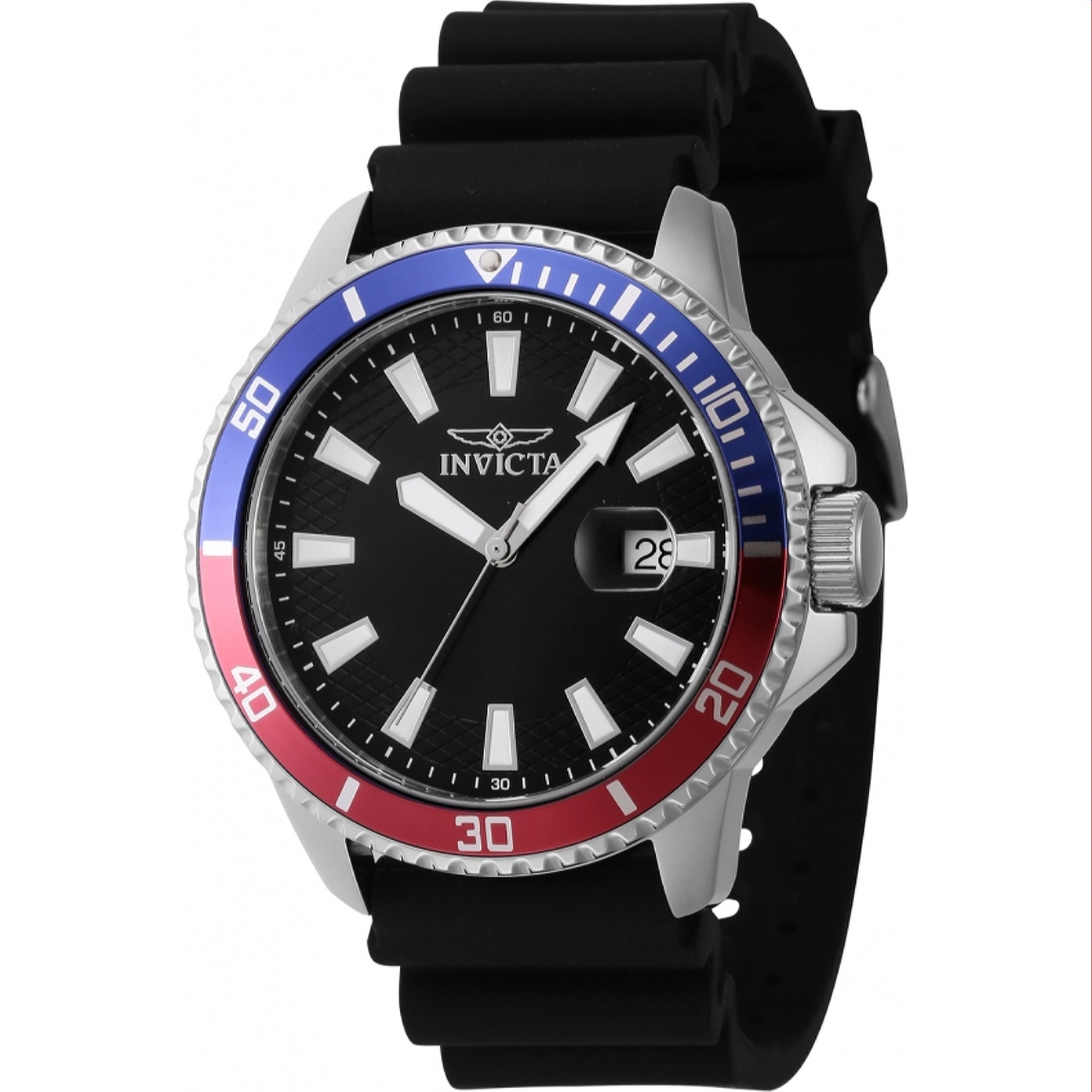 Invicta Quartz Pro Diver Black Dial Men's Watch 46131