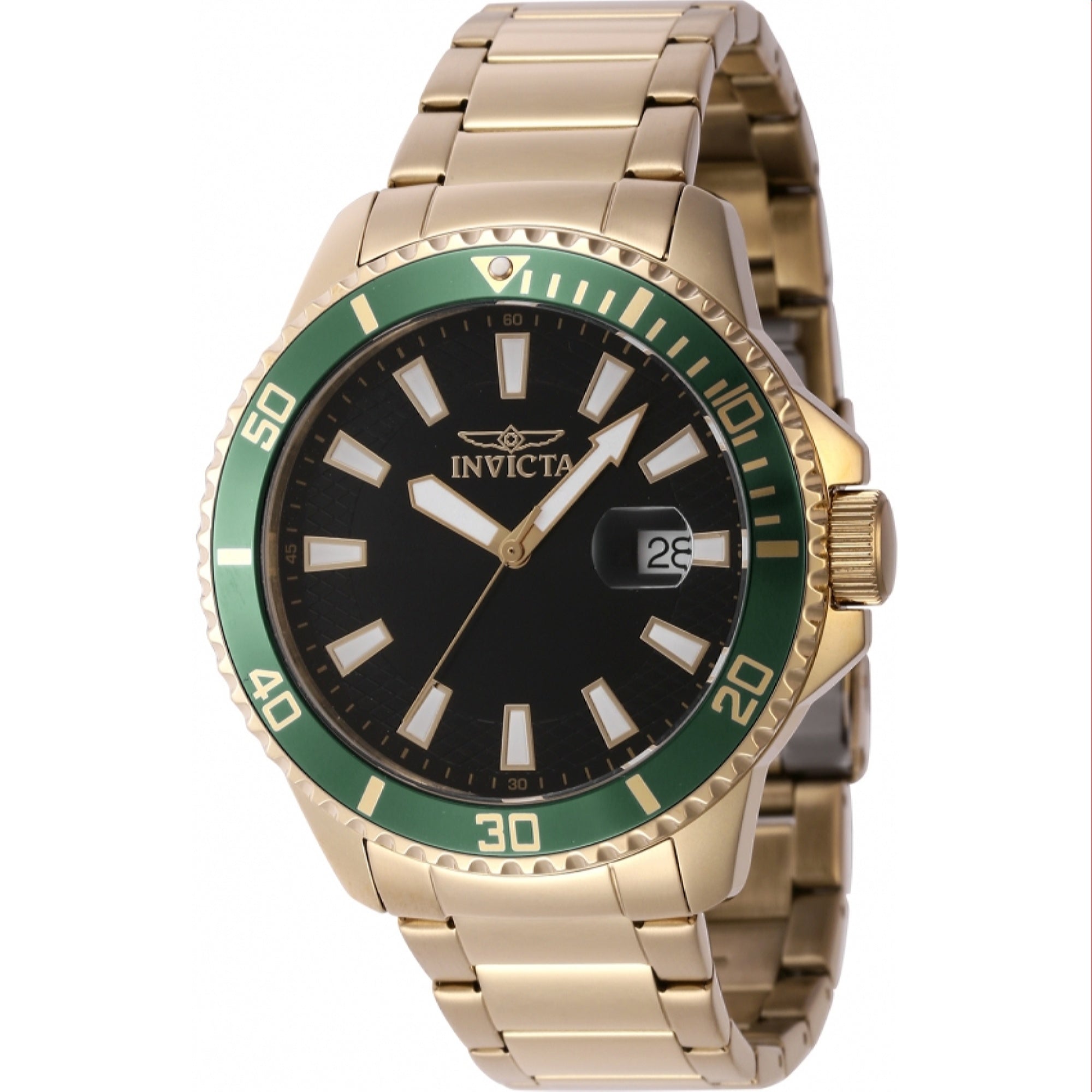 Invicta Quartz Pro Diver Black Dial Men's Watch 46138