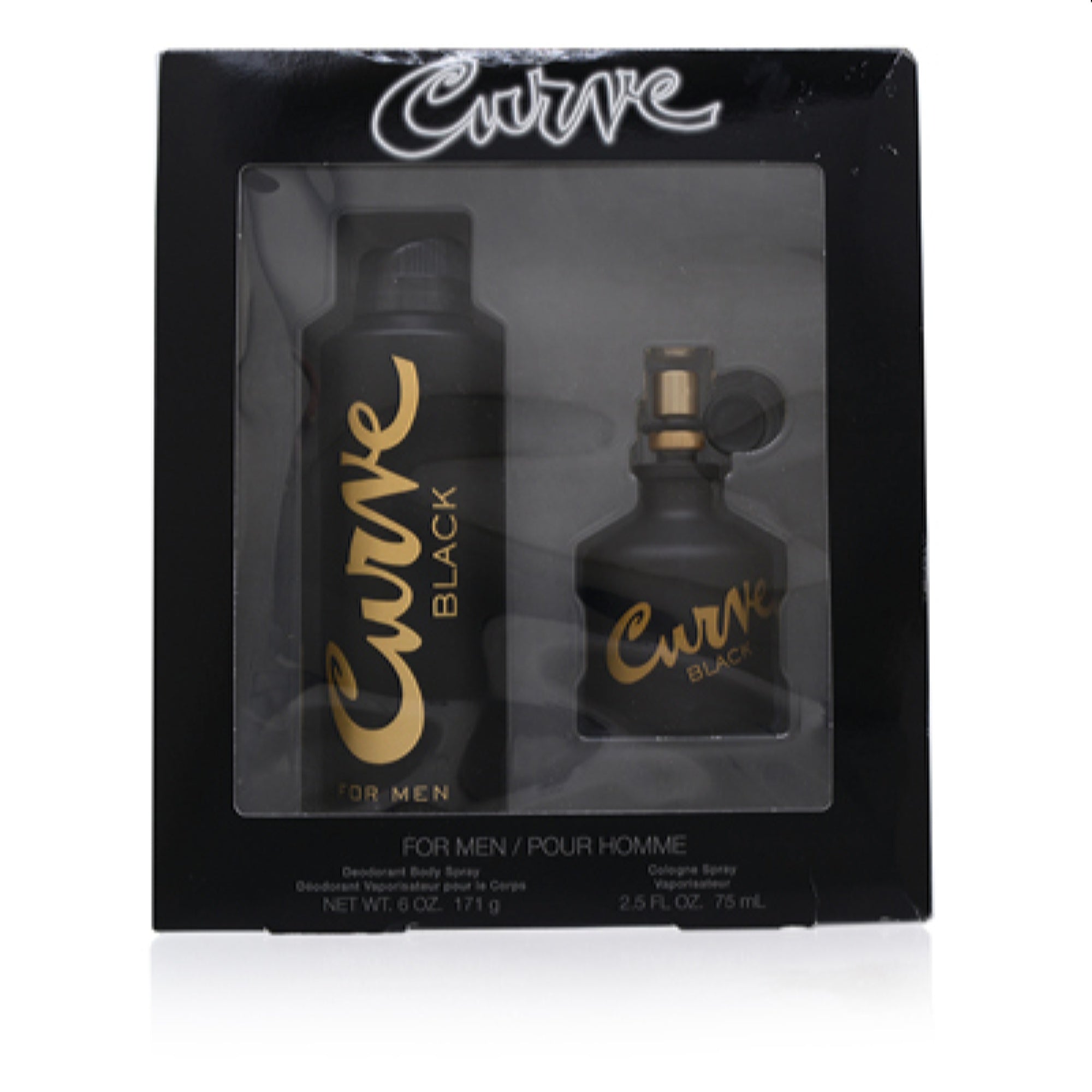 Liz Claiborne Curve Black Men Liz Claiborne 2 Pc Set 719346229470