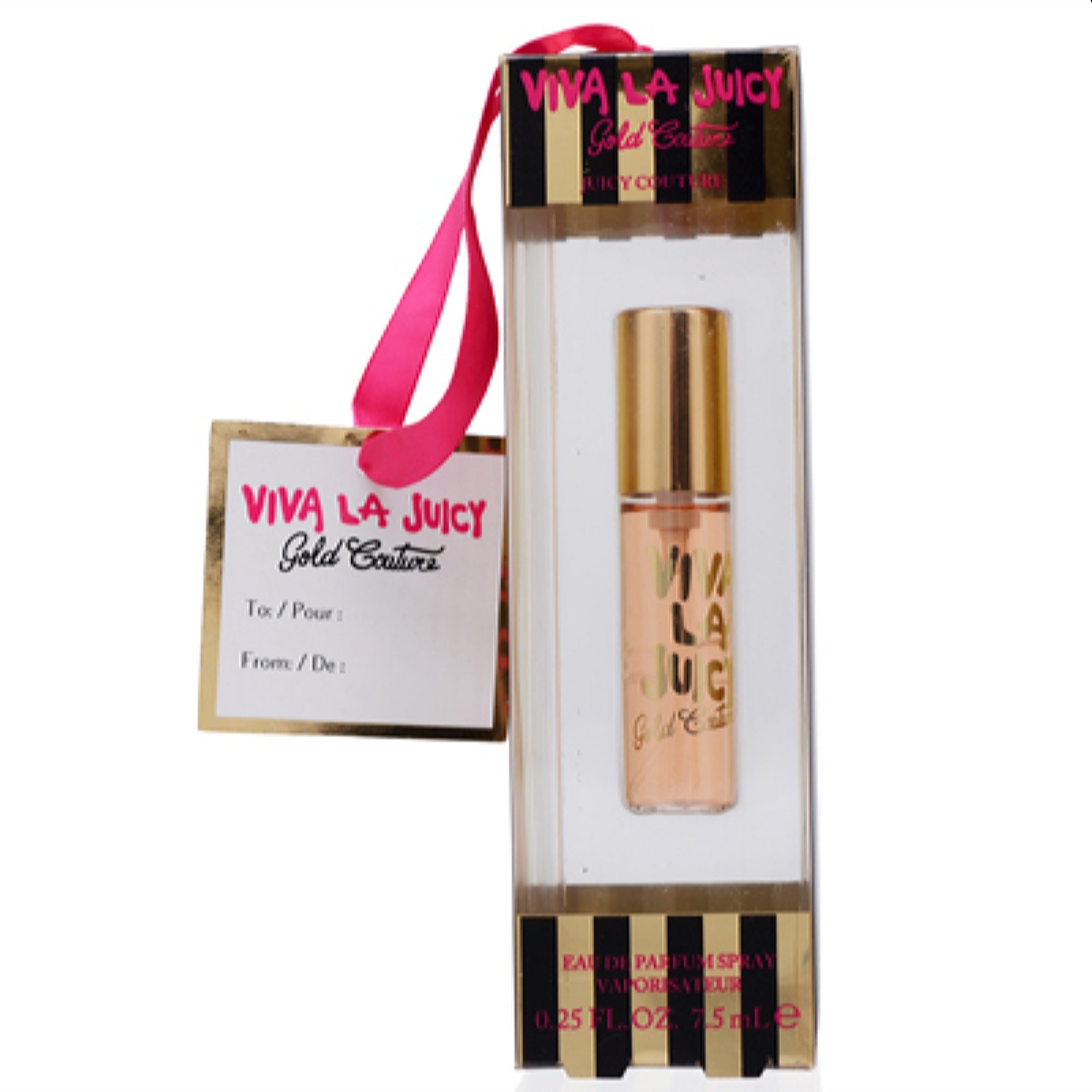 Juicy Couture Women's Viva La Juicy Gold Couture Juicy Couture Edp Spray Mini 0.25 Oz (75 Ml) 719346646369