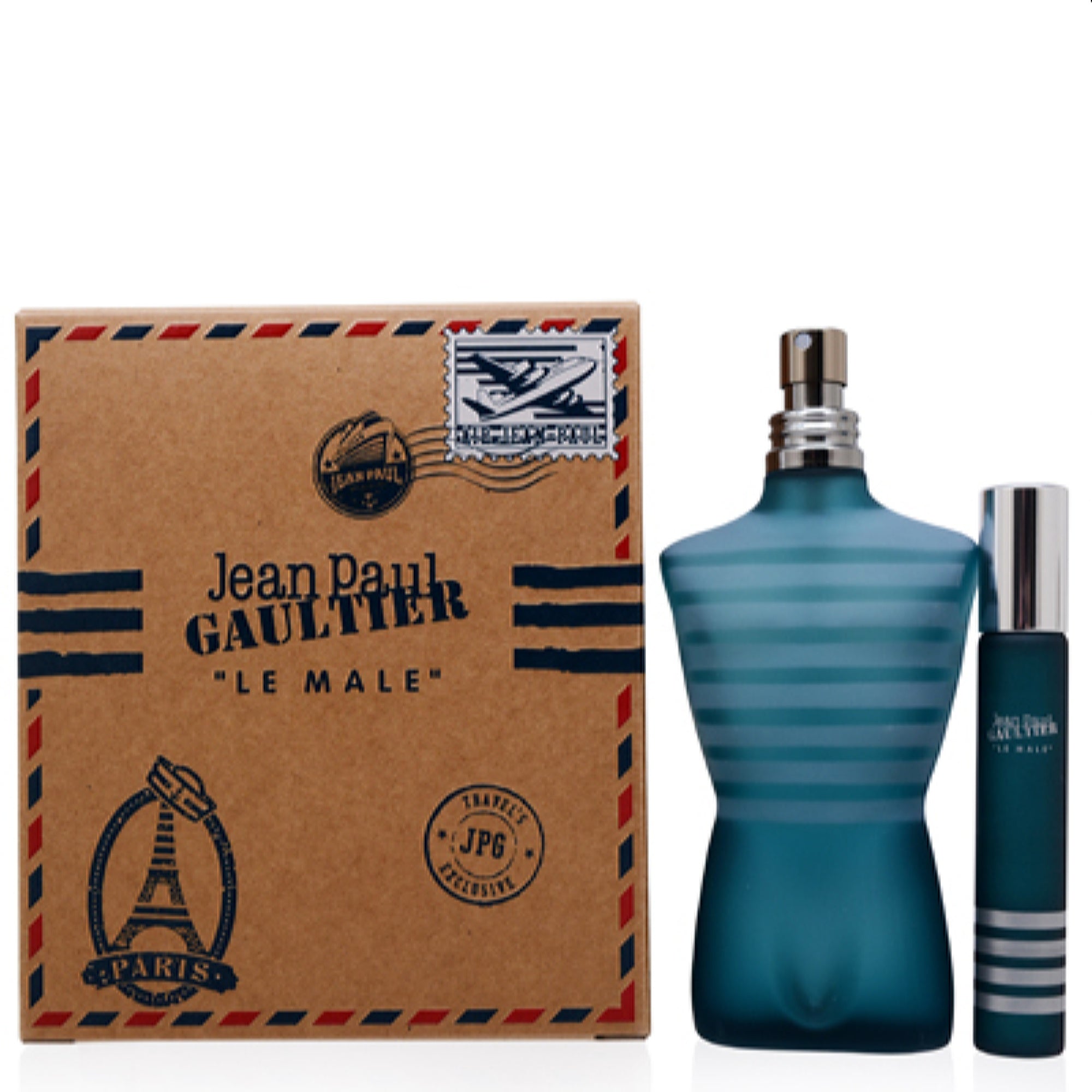 Jean Paul Gaultier Men's Jean Paul Gaultier Le Male J.P.G. Traveler'S Exclusive Set 8435415062404
