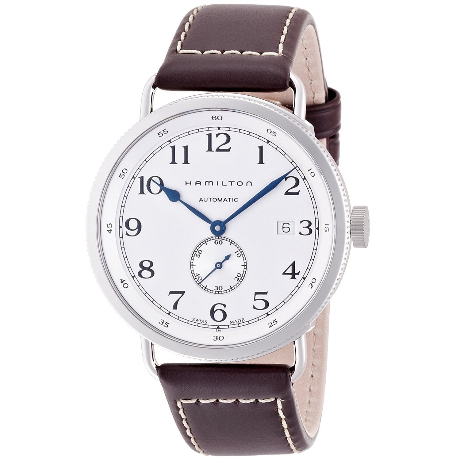 Hamilton Navy Pioneer Automatic Automatic Silver Dial Men's Watch H78465553