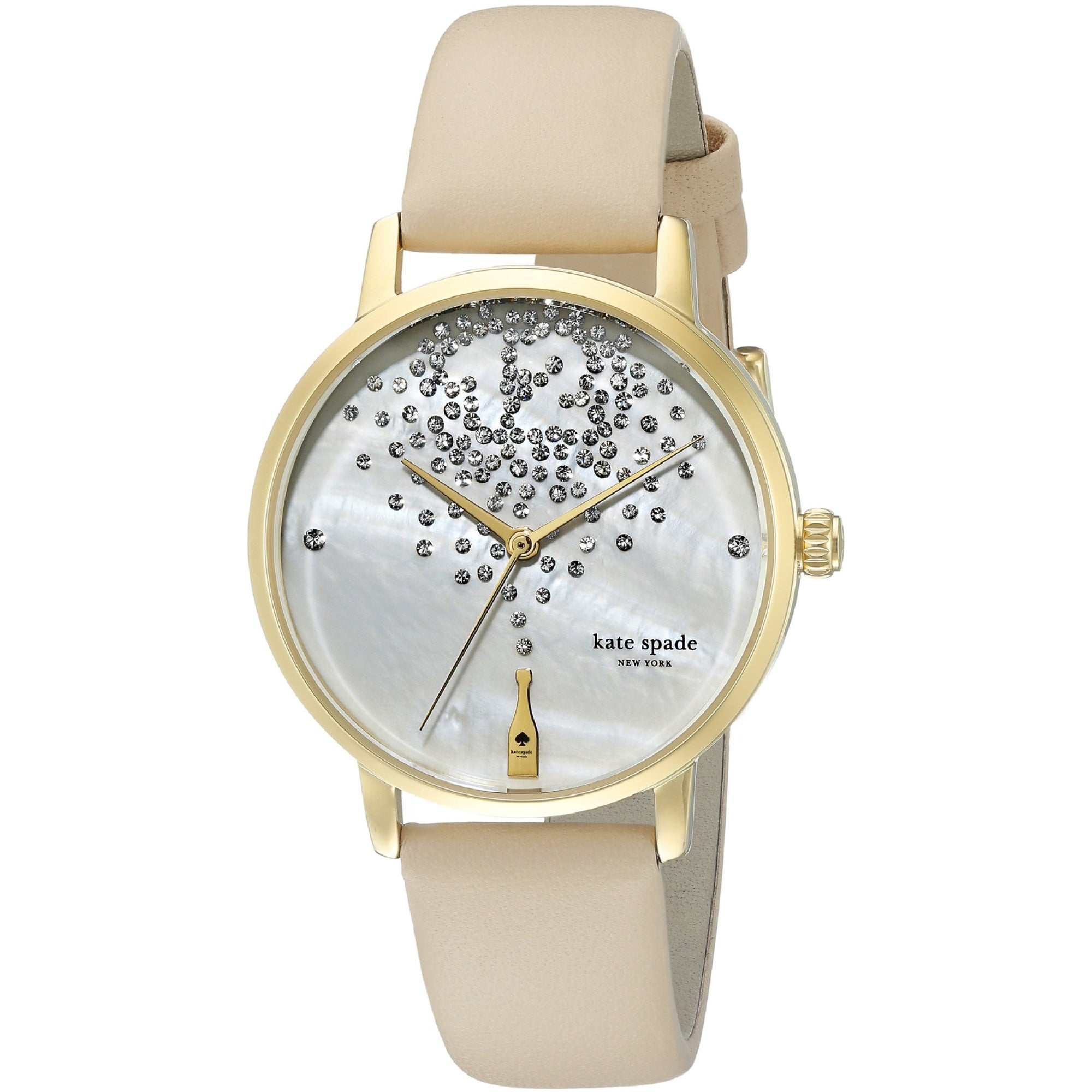 Kate Spade Metro Quartz Crystal Mother of Pearl Dial Women's Watch KSW1015