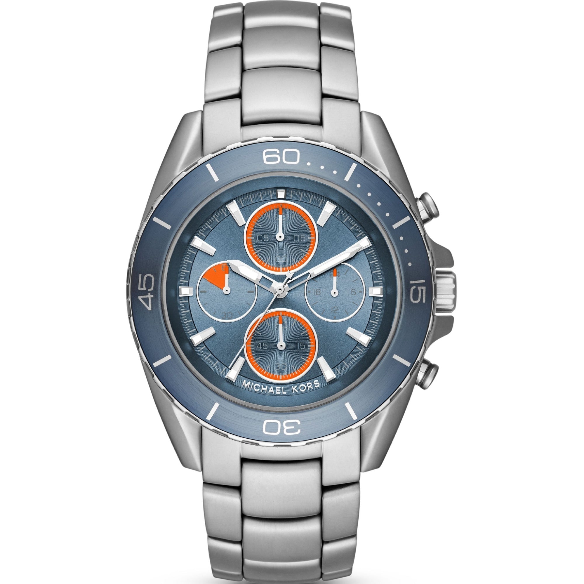 Michael Kors Jetmaster Quartz Chronograph Blue Dial Men's Watch MK8484