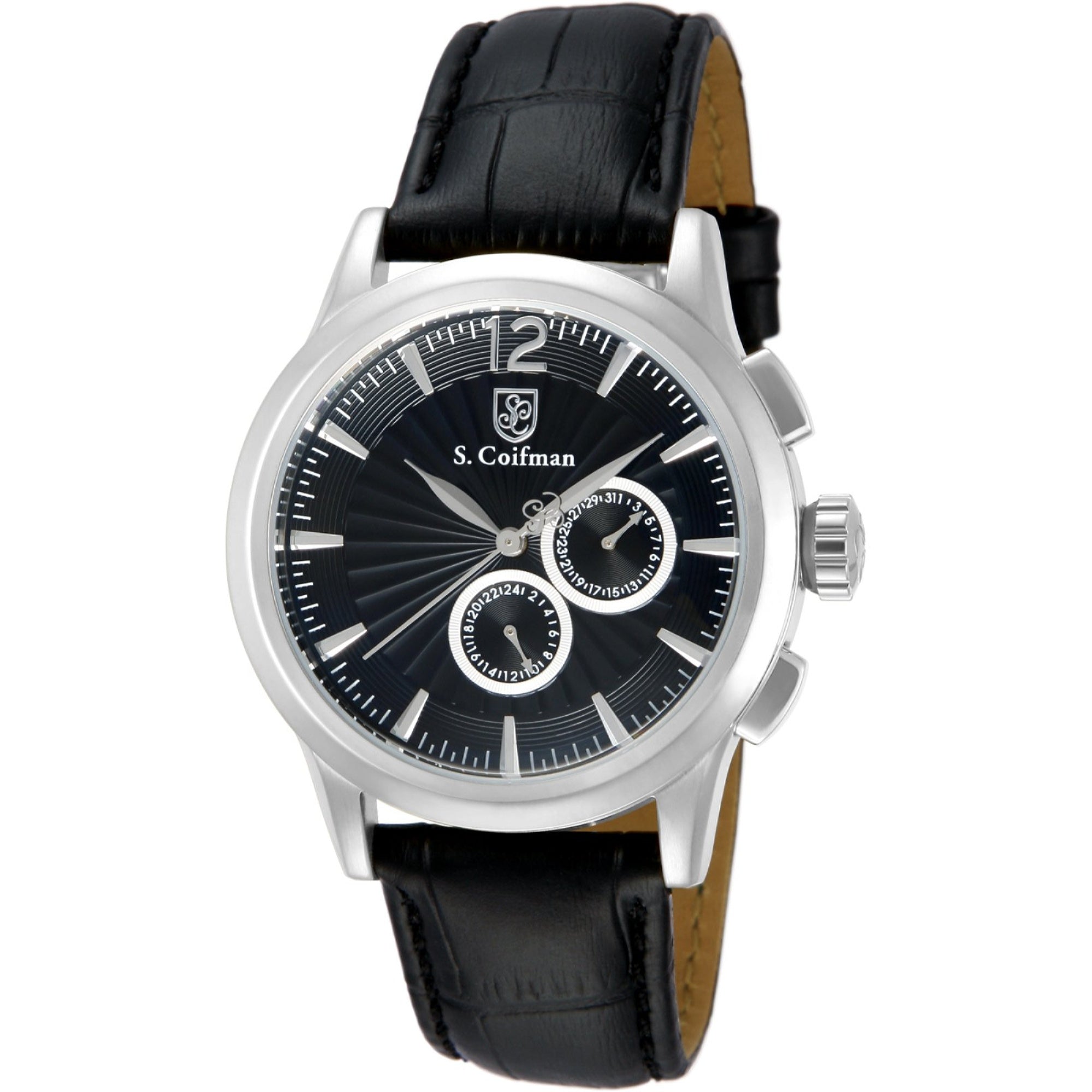 S. Coifman Quartz Black Dial Men's Watch SC0261
