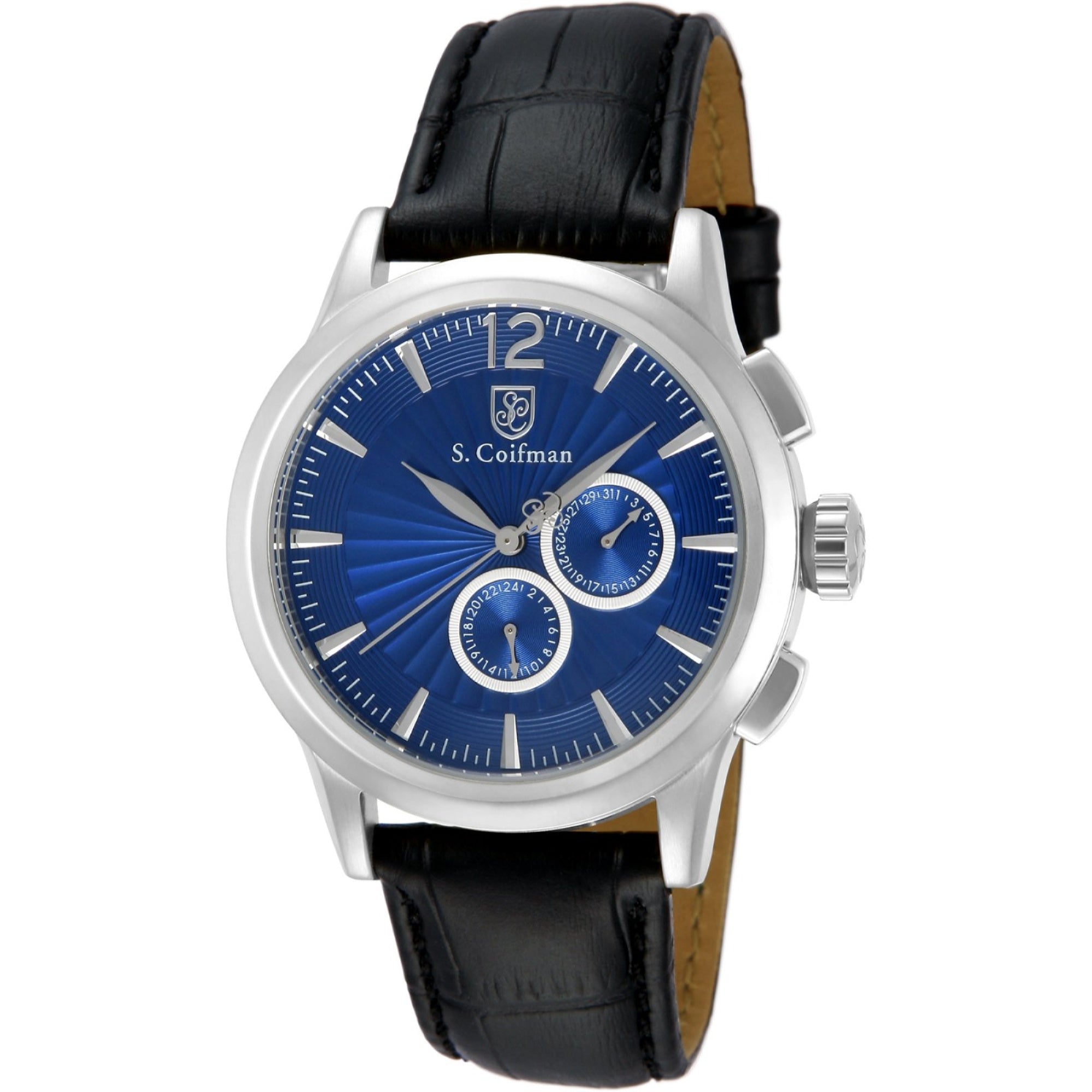 S. Coifman Quartz Blue Dial Men's Watch SC0262