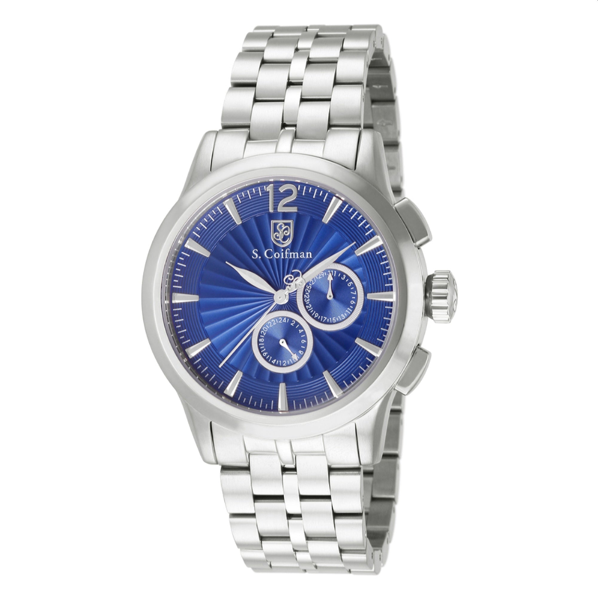 S. Coifman Quartz Blue Dial Men's Watch SC0269