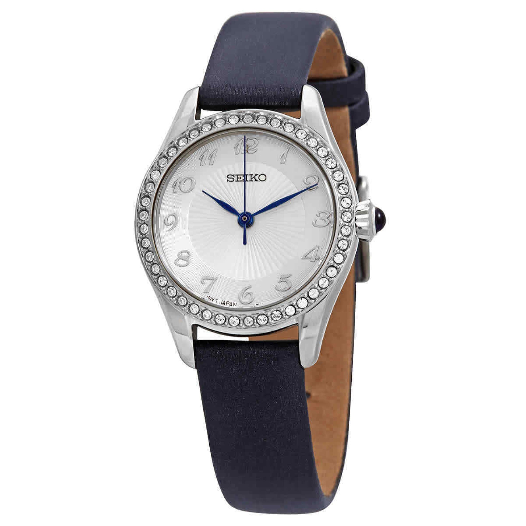 Seiko Quartz Silver Dial Women's Watch SUR385P2