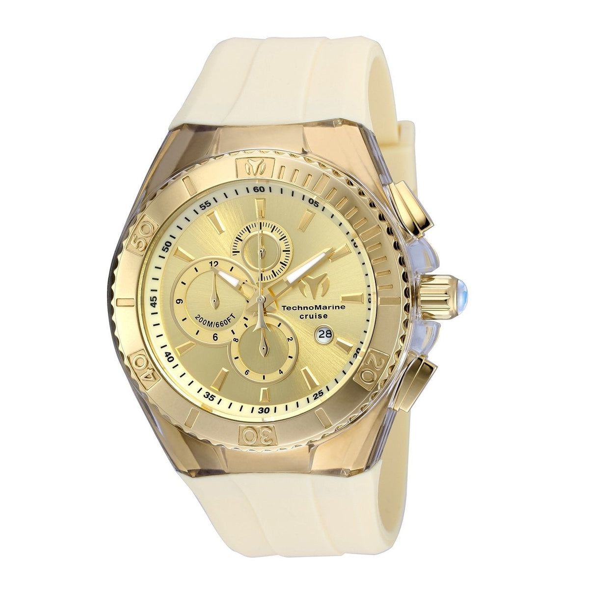 TechnoMarine Quartz Cruise Gold Dial Men's Watch TM-115216