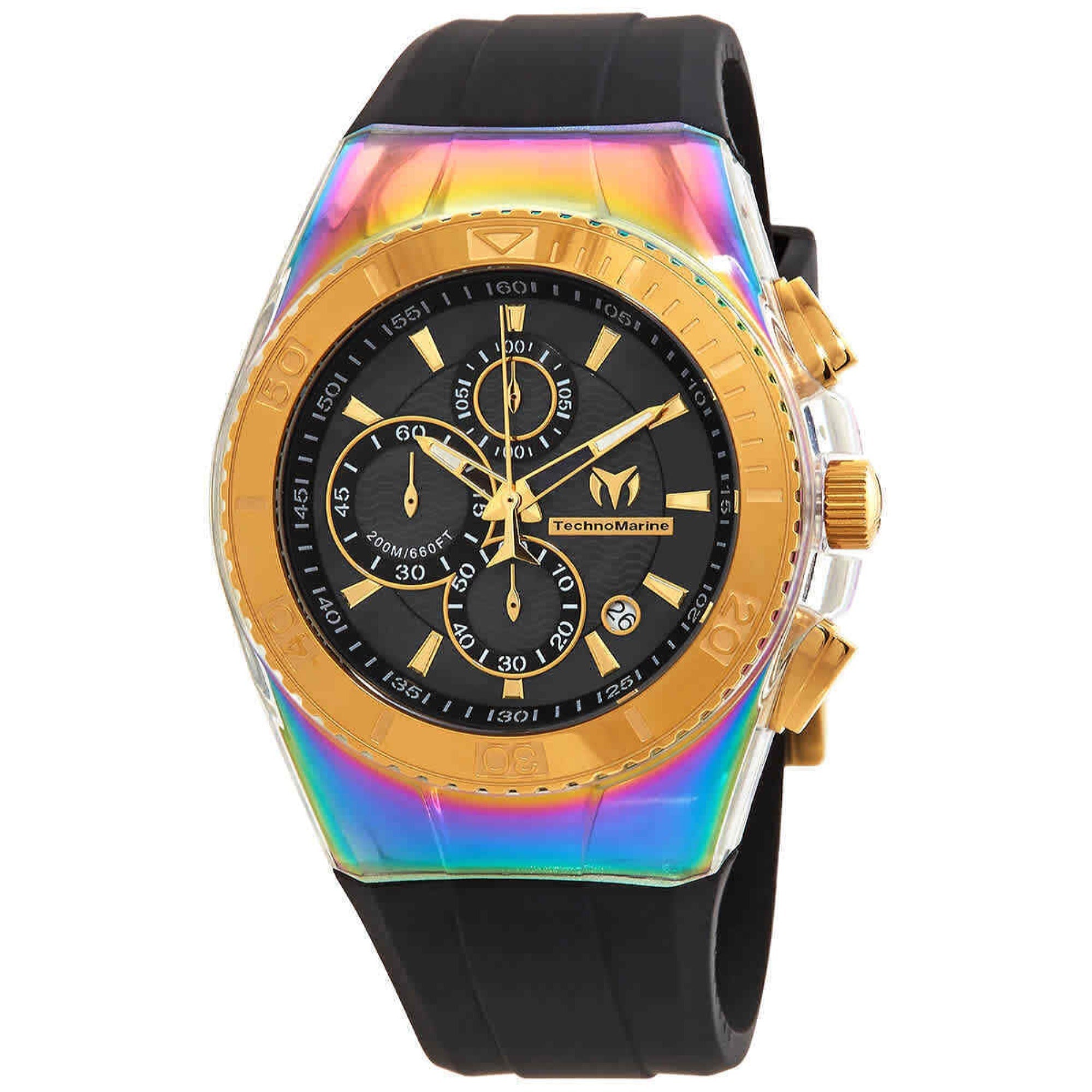 TechnoMarine Quartz Original Black Dial Men's Watch TM-115366