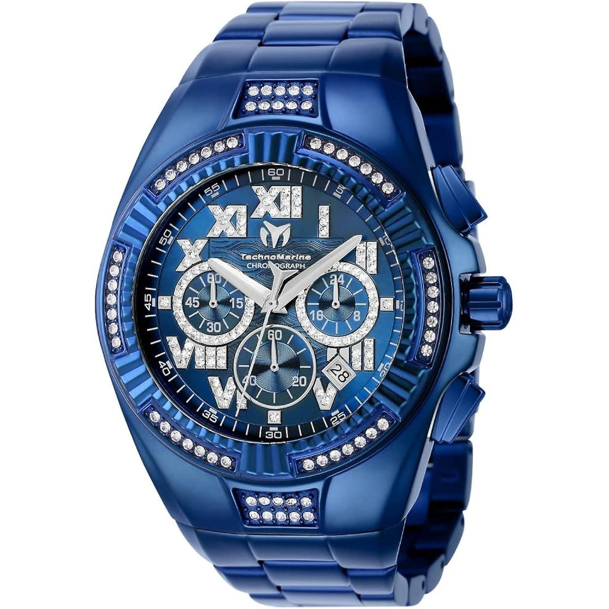 TechnoMarine Quartz Blue Dial Men's Watch TM-121234