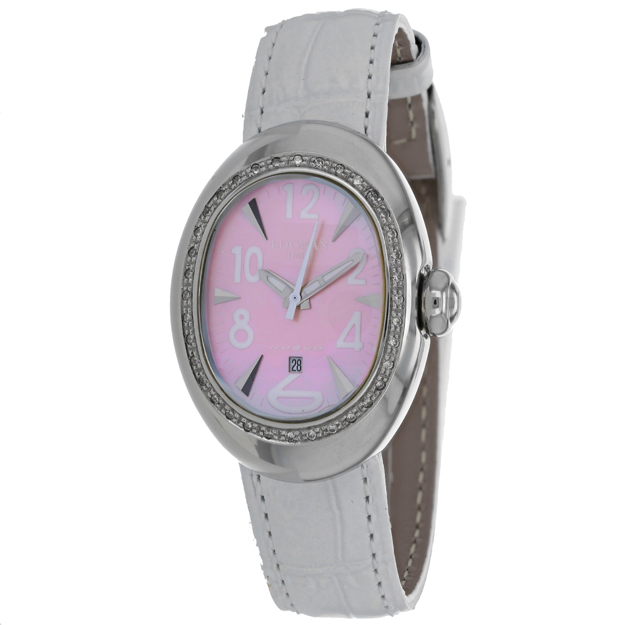 Locman Quartz Nuovo Mother of pearl Dial Women's Watch 028MOPPKD-WH