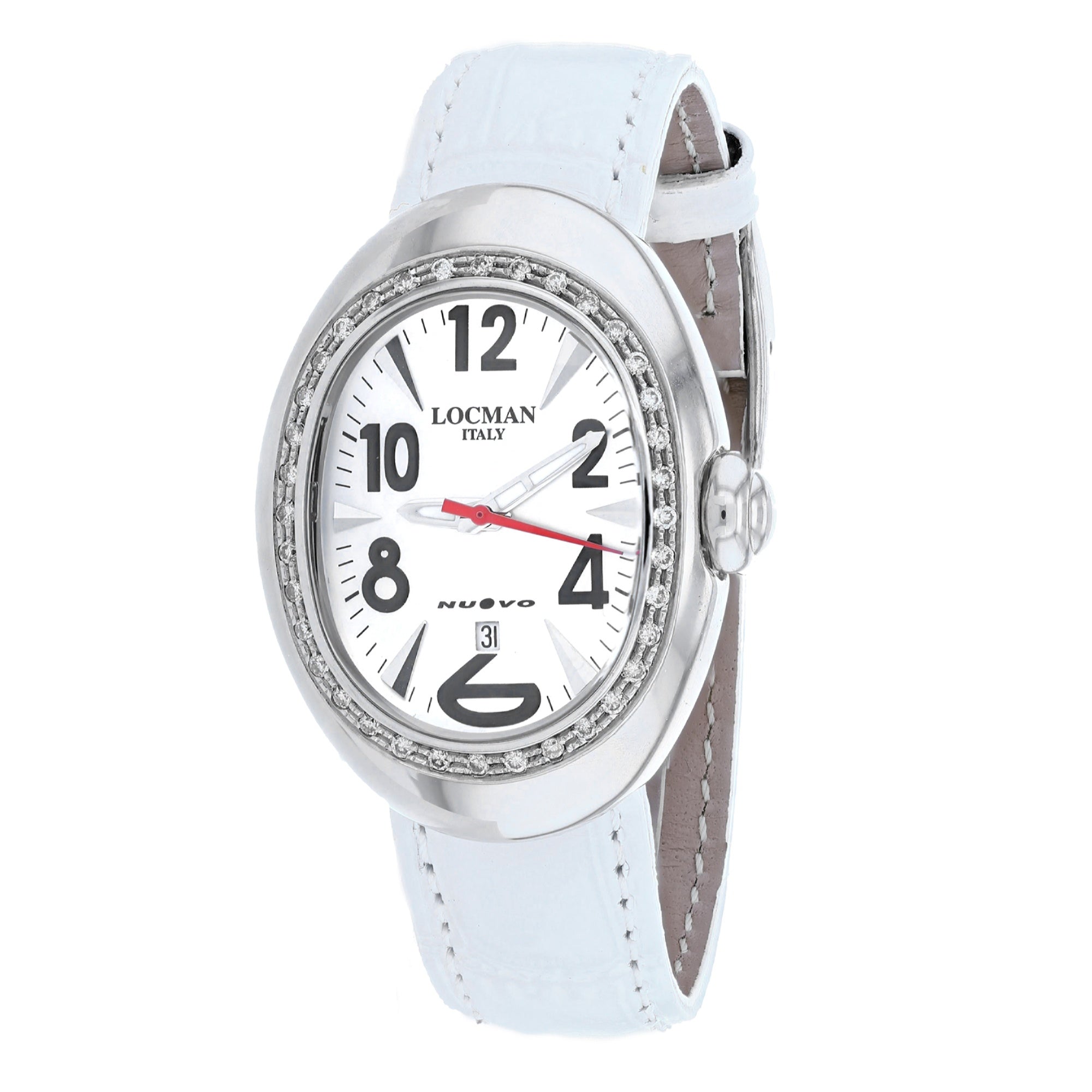 Locman Quartz Classic Mother of pearl Dial Women's Watch 028MOPWHD-WH