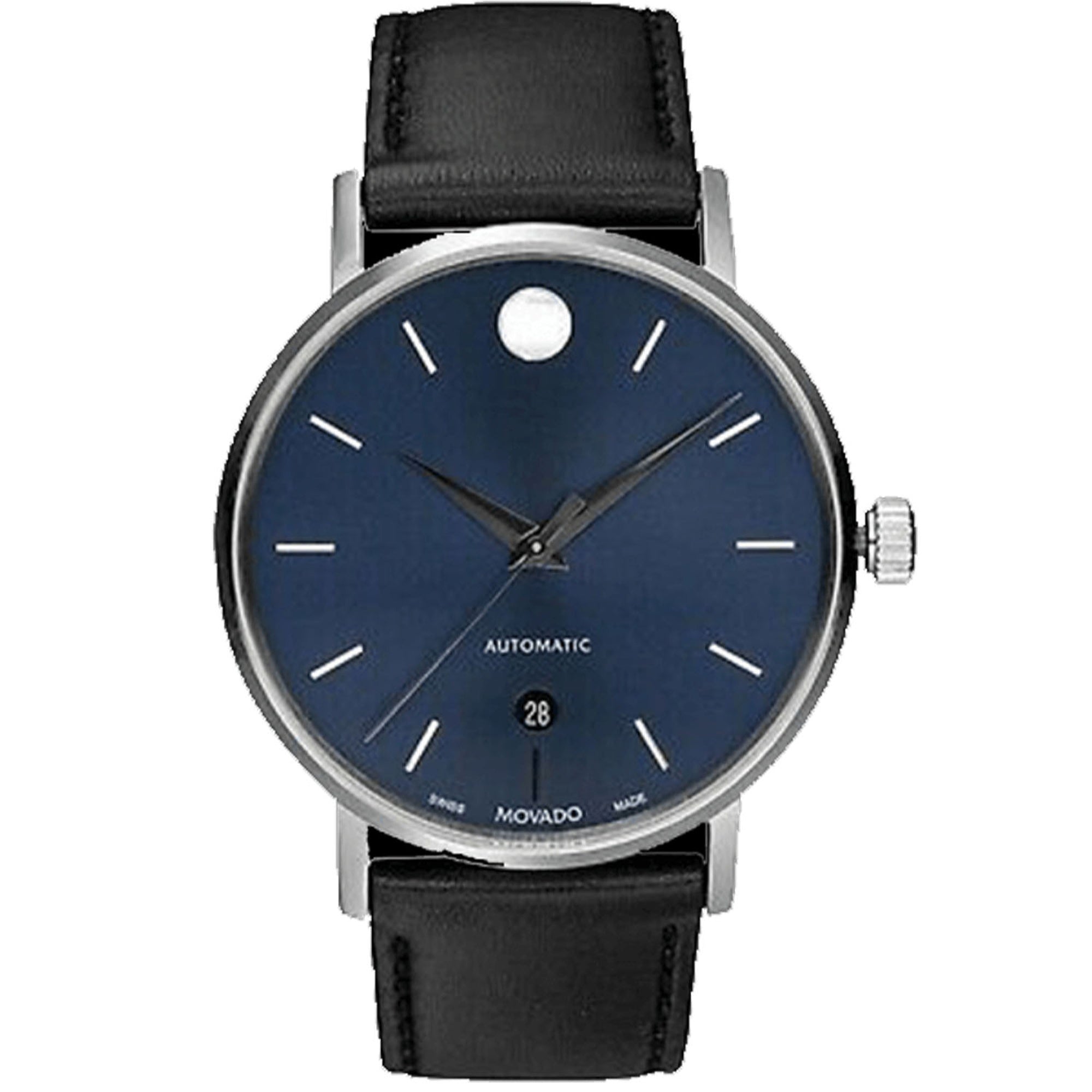 Movado Automatic Museum Blue Dial Men's Watch 0607299