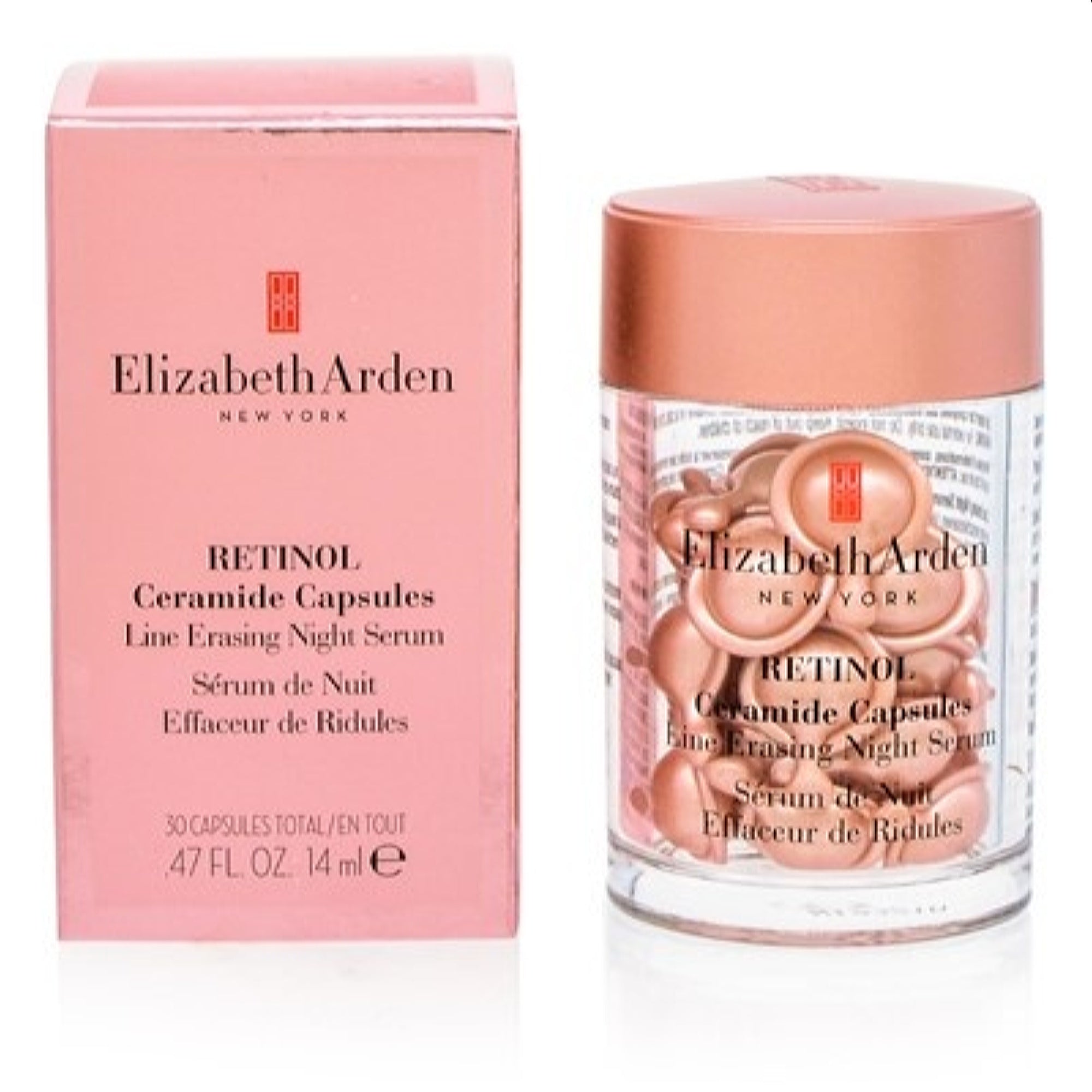 Elizabeth Arden Elizabeth Arden Retinol Ceramide Capsules Line Erasing Night Serum 30 Pcs 085805221256