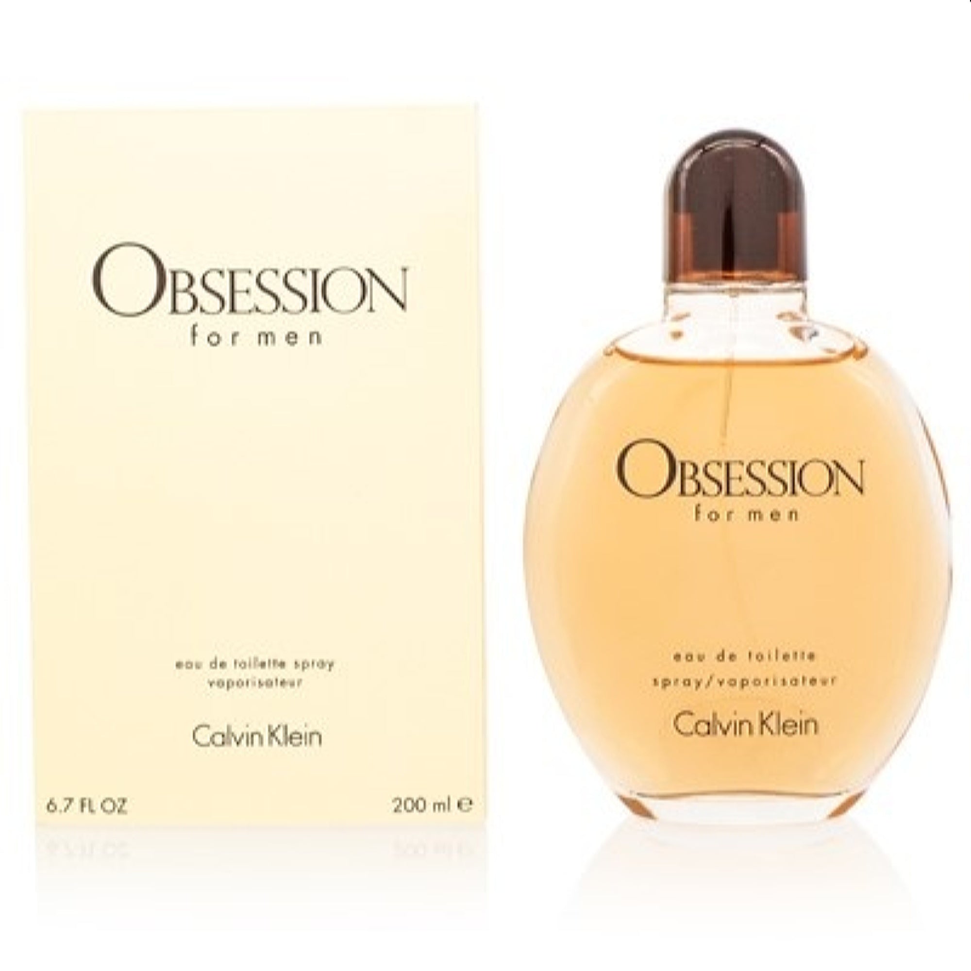 Calvin Klein Men's Obsession Men Calvin Klein Edt Spray 6.7 Oz (200 Ml) 088300106752