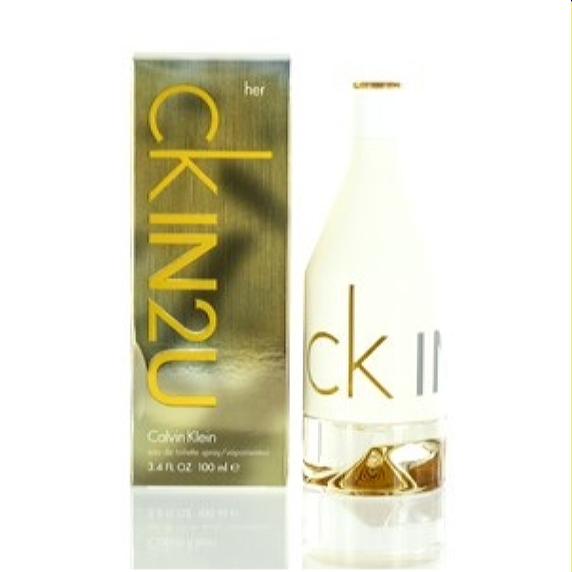 Calvin Klein Women's Ckin2U Calvin Klein Edt Spray 3.3 Oz 088300196814